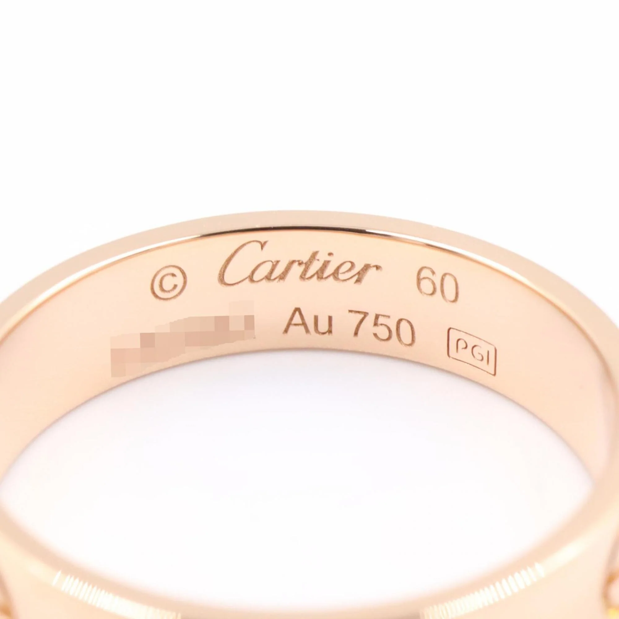 Love Band Ring 18K Rose Gold - Image 3
