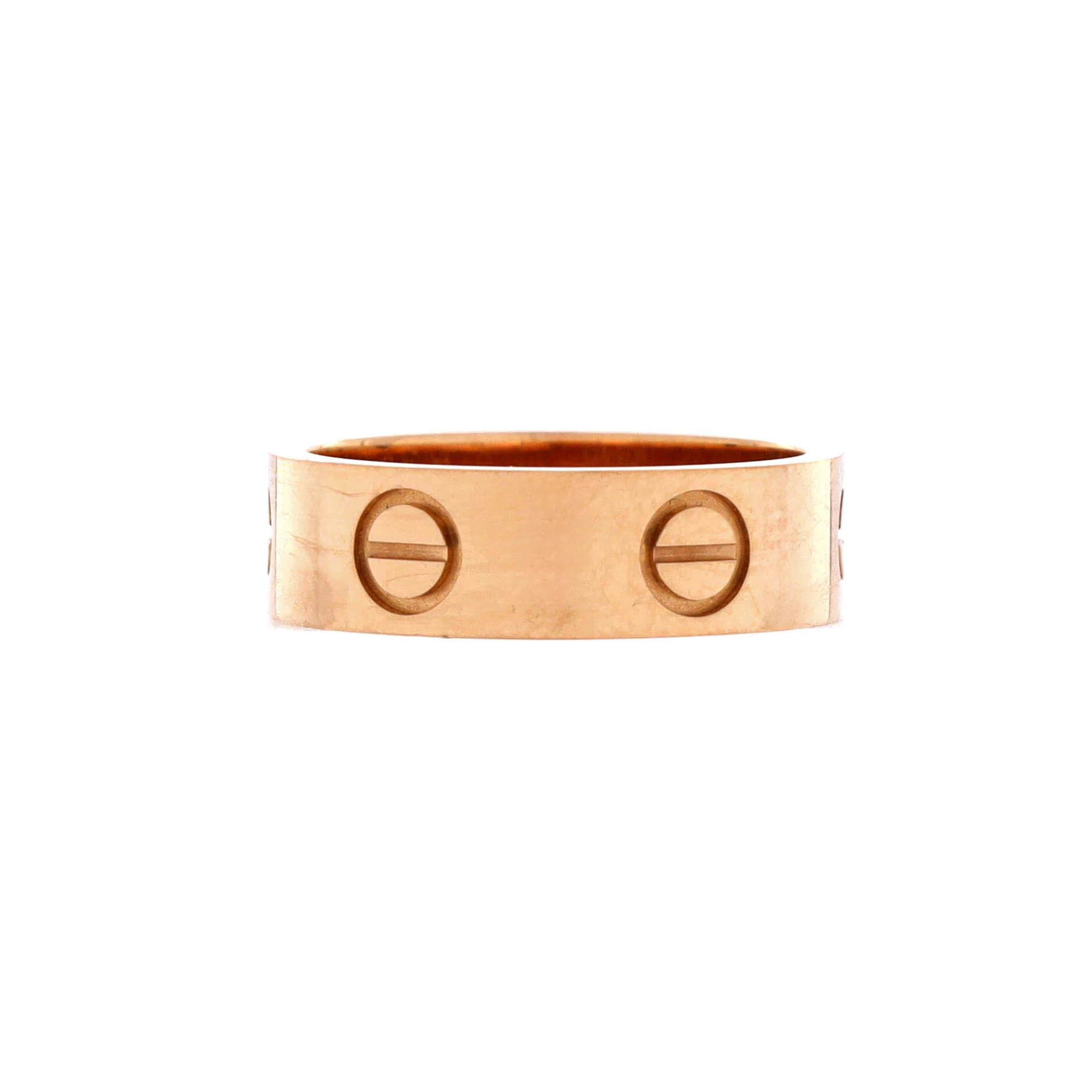 Love Band Ring 18K Rose Gold - Image 2