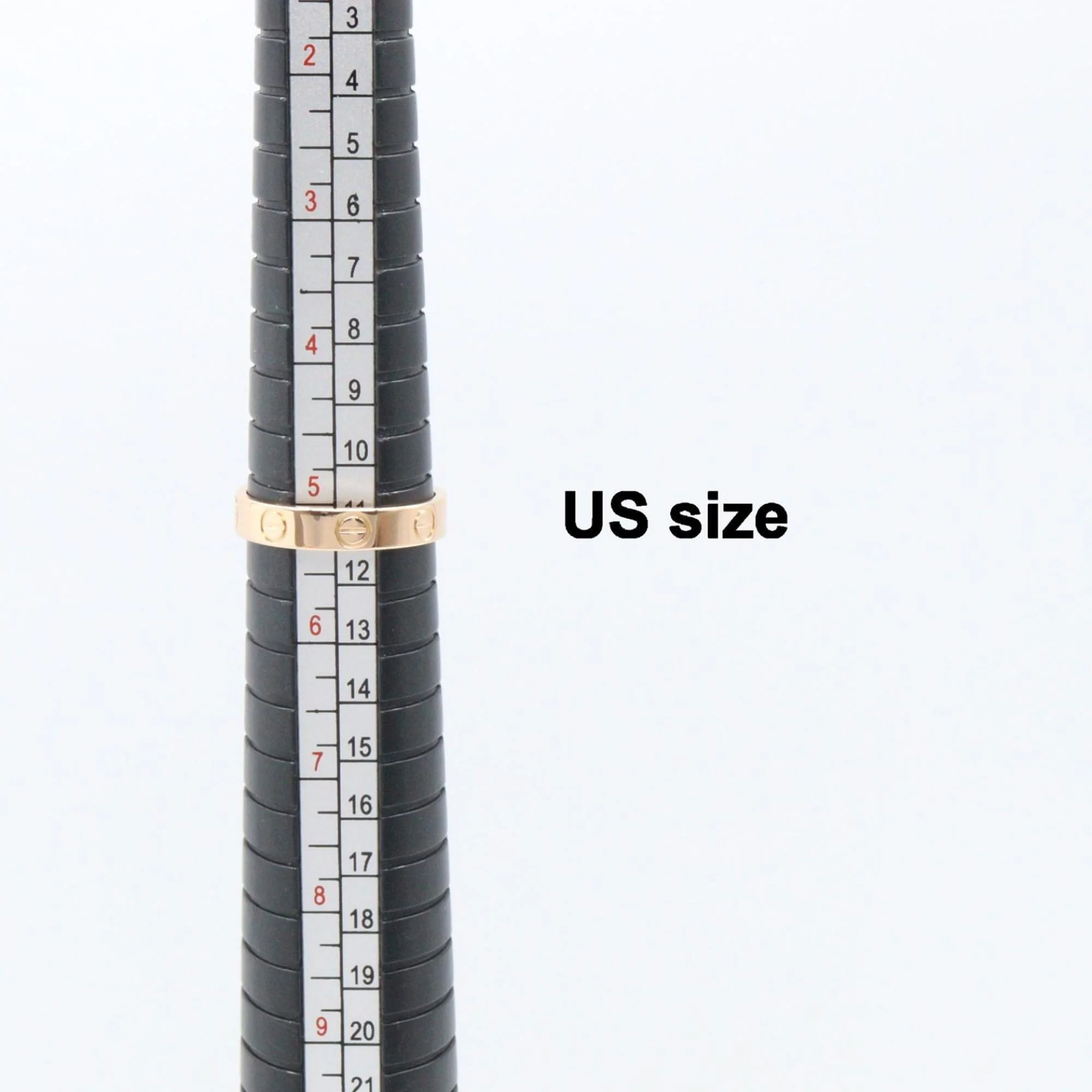 Love Band Ring 18K Rose Gold Mini - Image 5