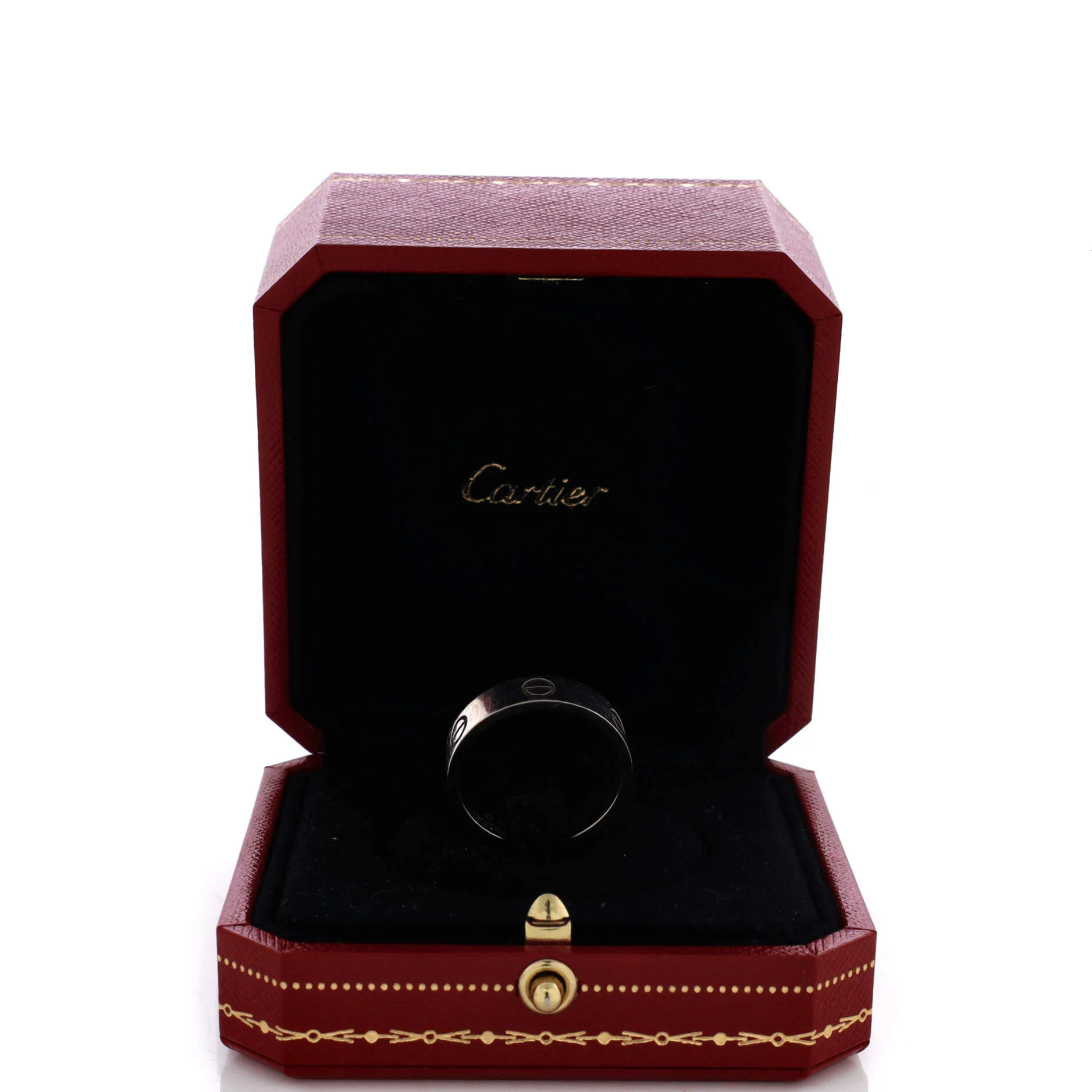 Love Band Ring 18K White Gold - Image 2