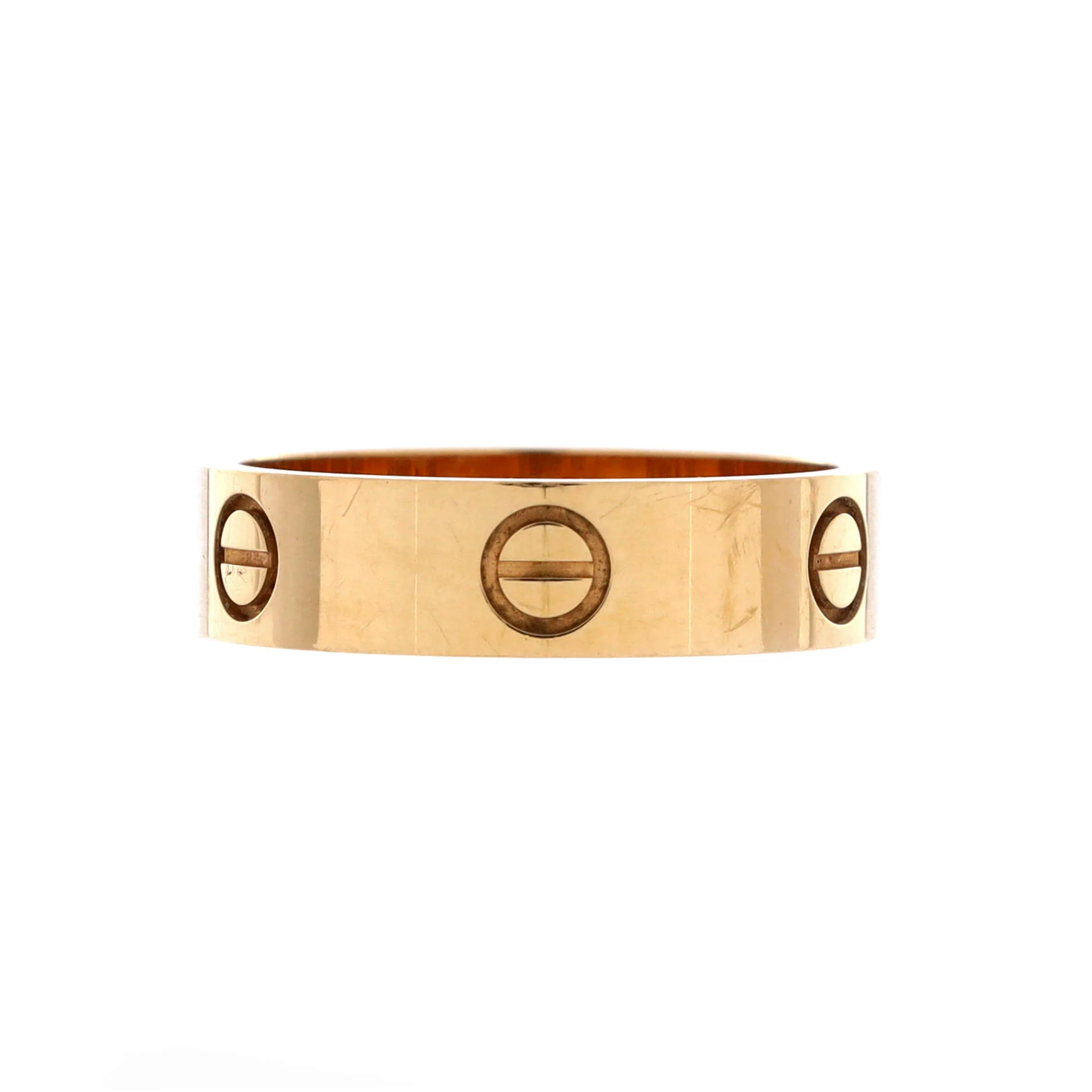 Love Band Ring 18K Yellow Gold