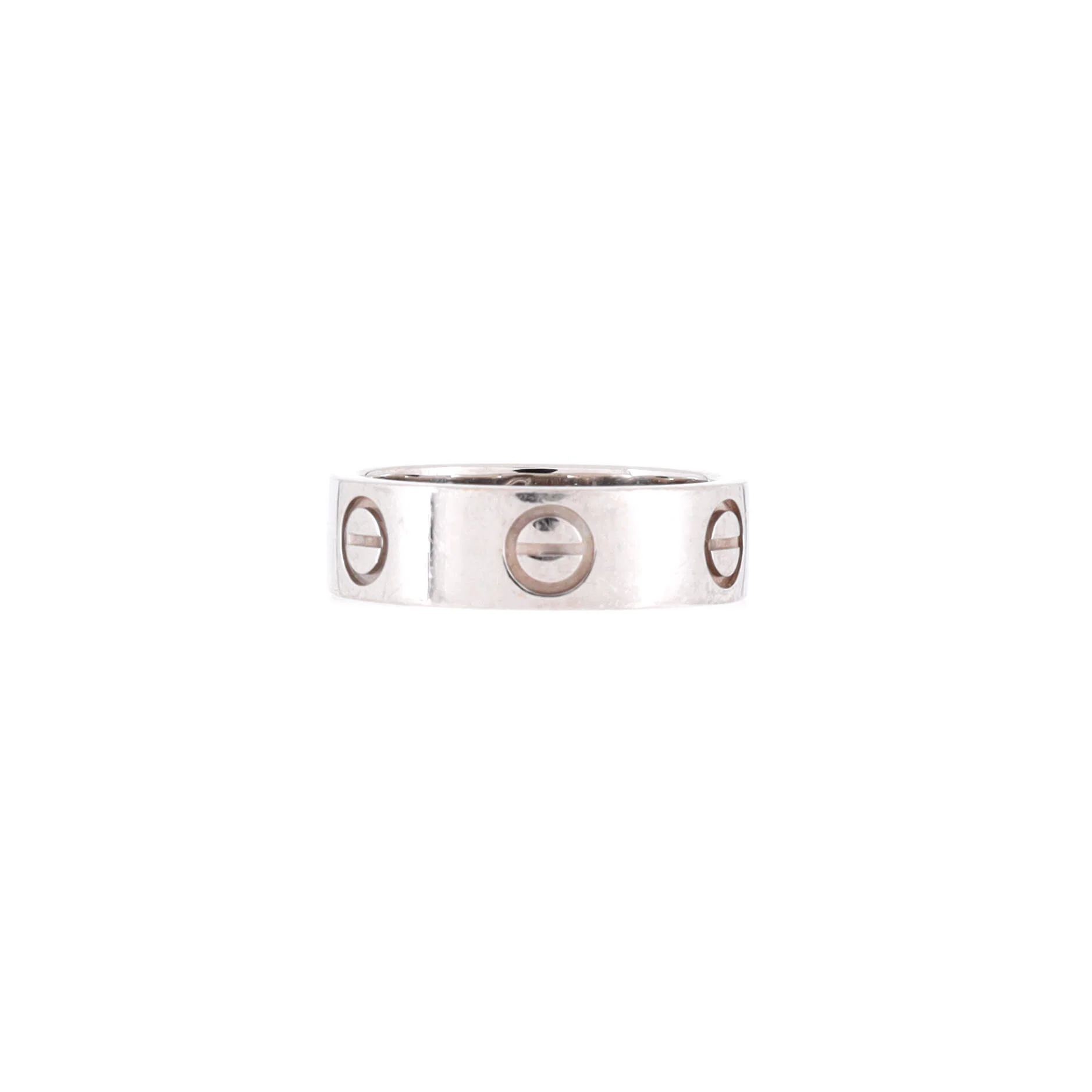 Love Band Ring Platinum