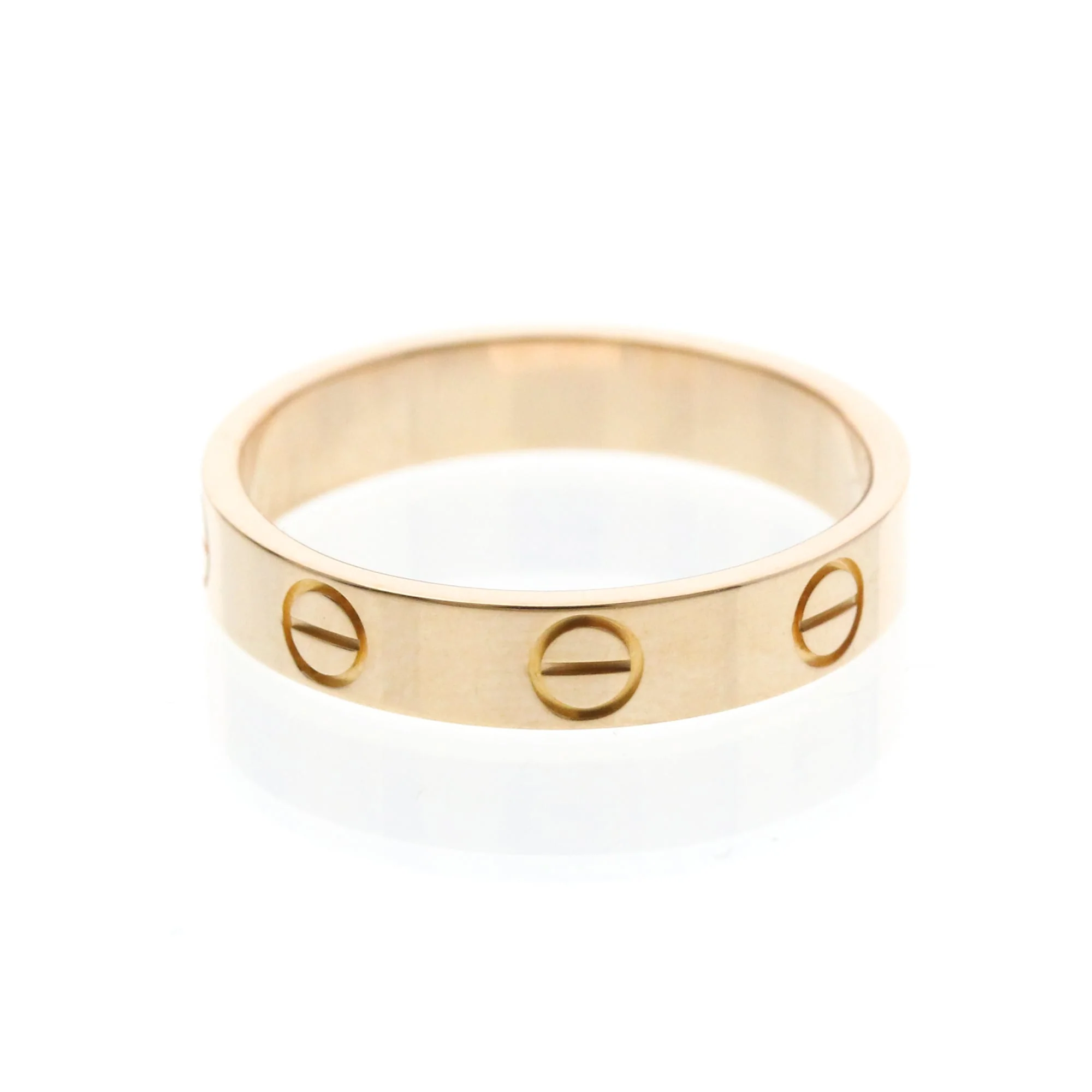 Love Mini Ring 18K Rose Gold - Image 3