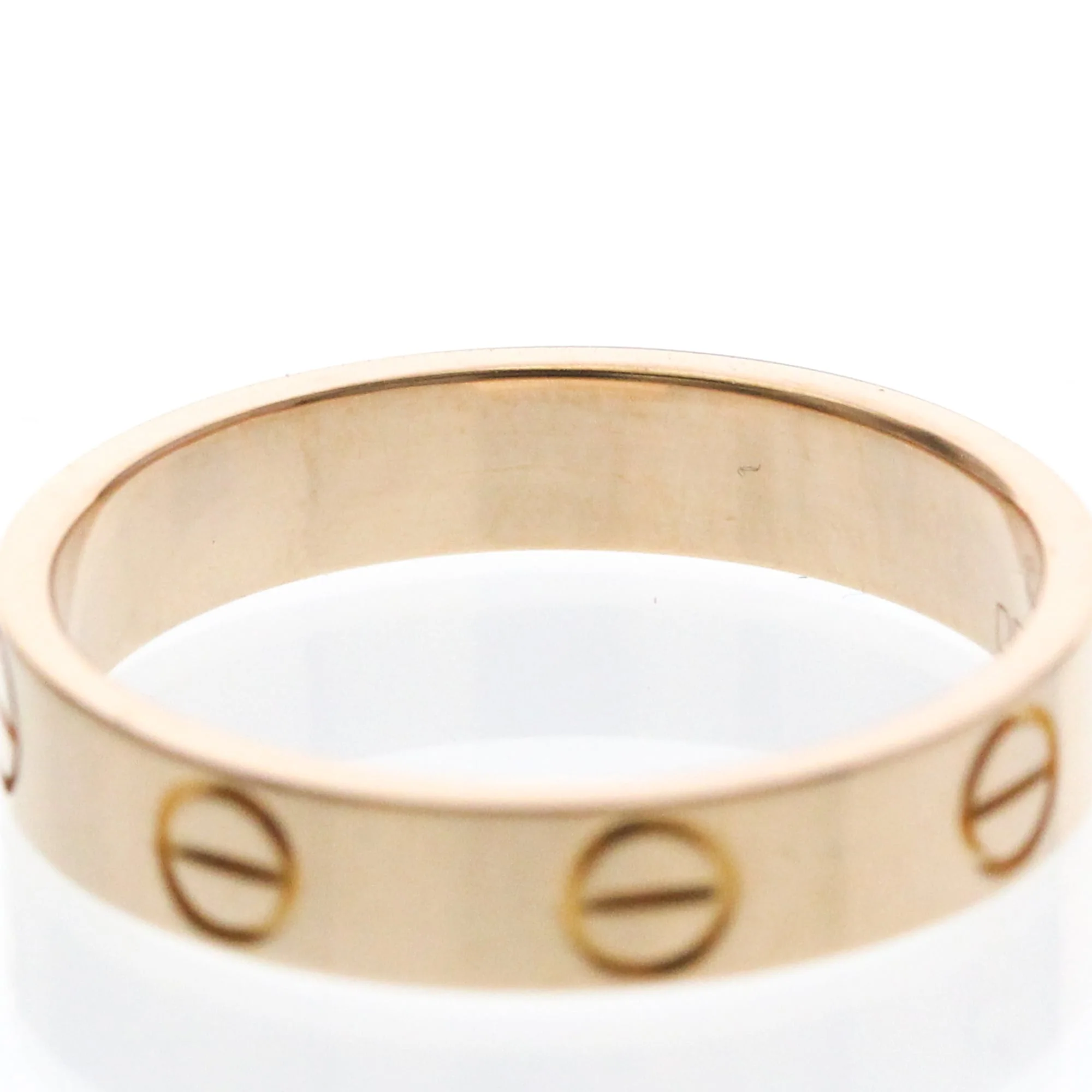 Love Mini Ring 18K Rose Gold - Image 6