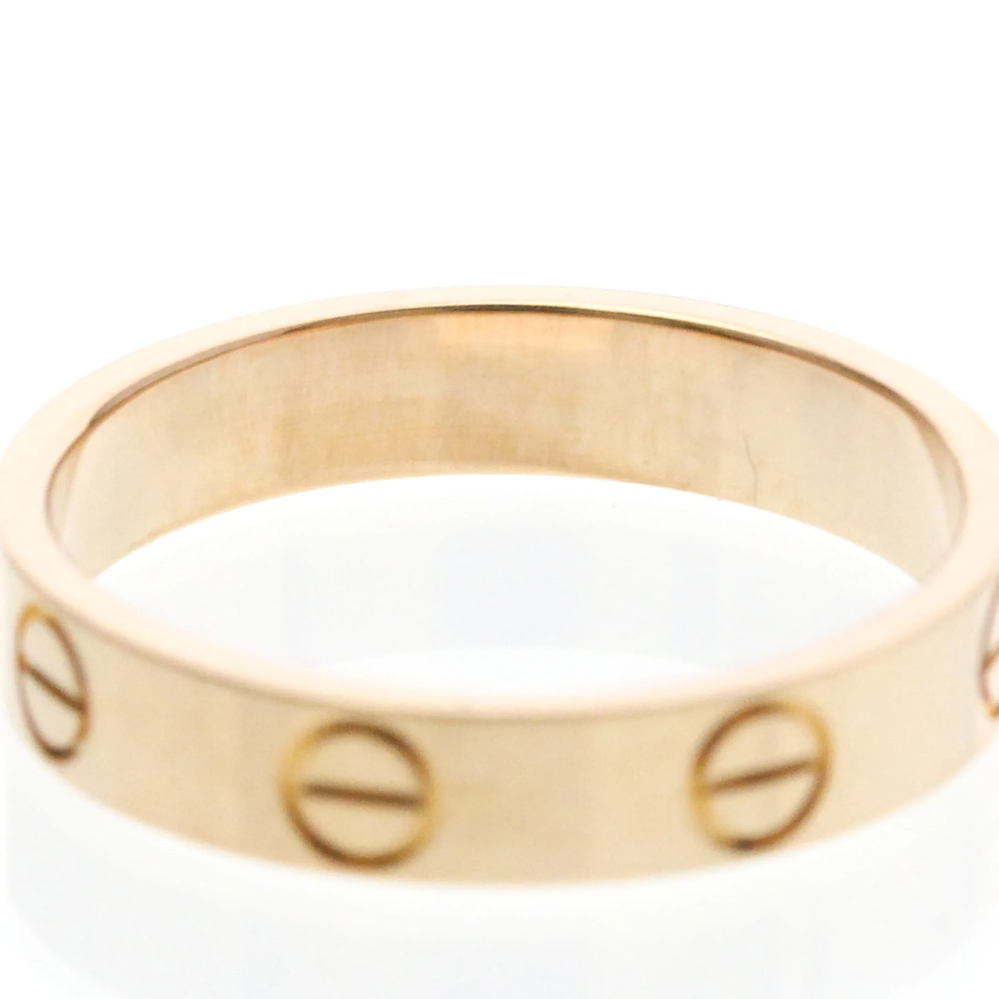 Love Mini Ring 18K Rose Gold - Image 7