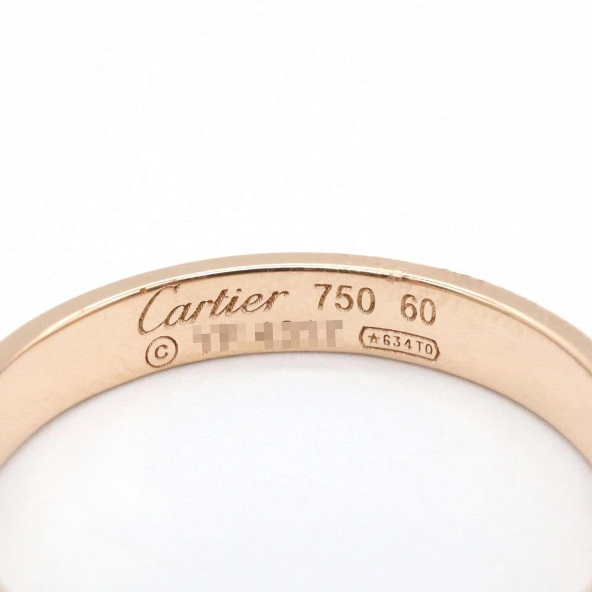 Love Mini Ring 18K Rose Gold - Image 3