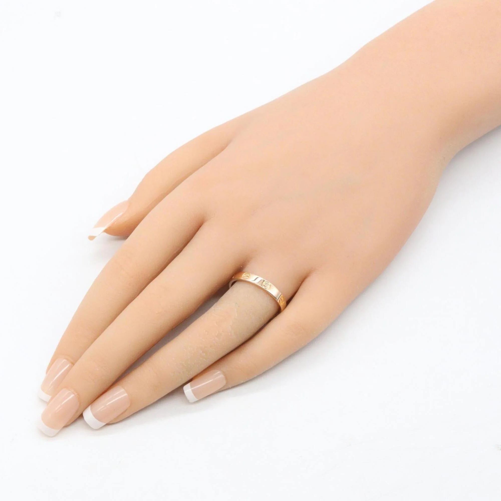 Love Mini Ring 18K Rose Gold - Image 7
