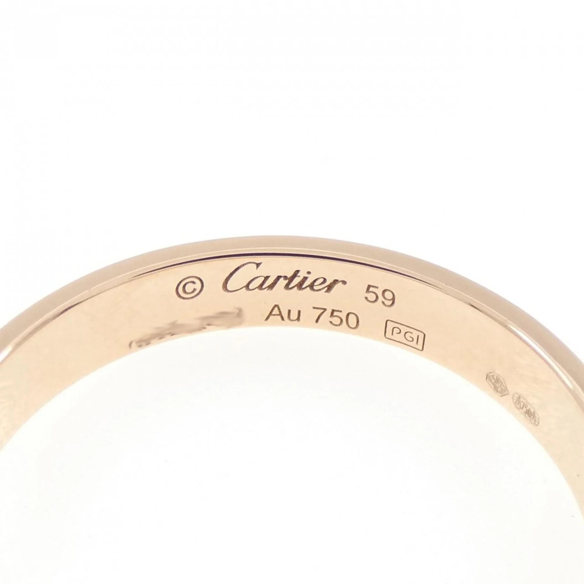 Love One Band Ring 18K Rose Gold - Image 3