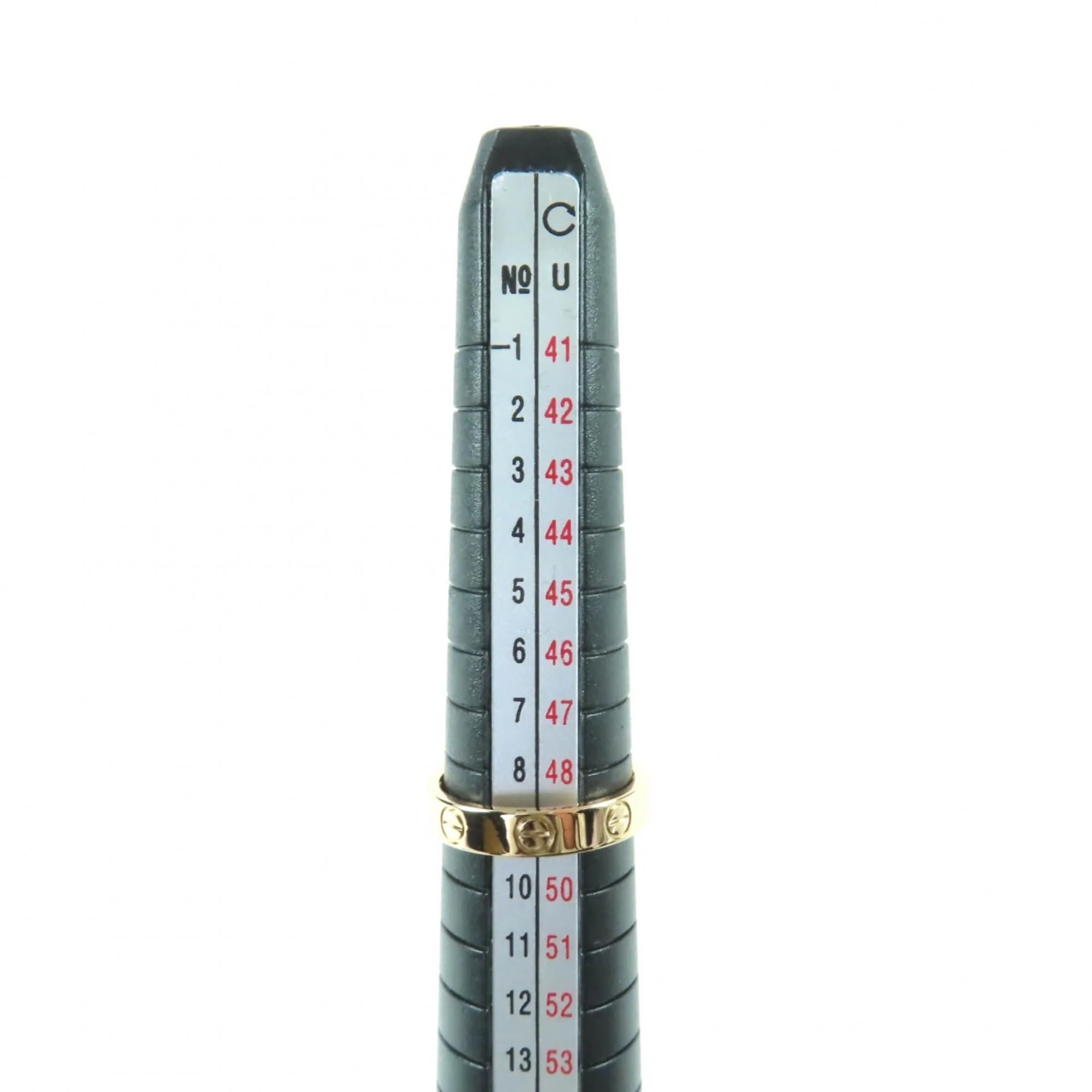 Love One Band Ring 18K Rose Gold Small - Image 6