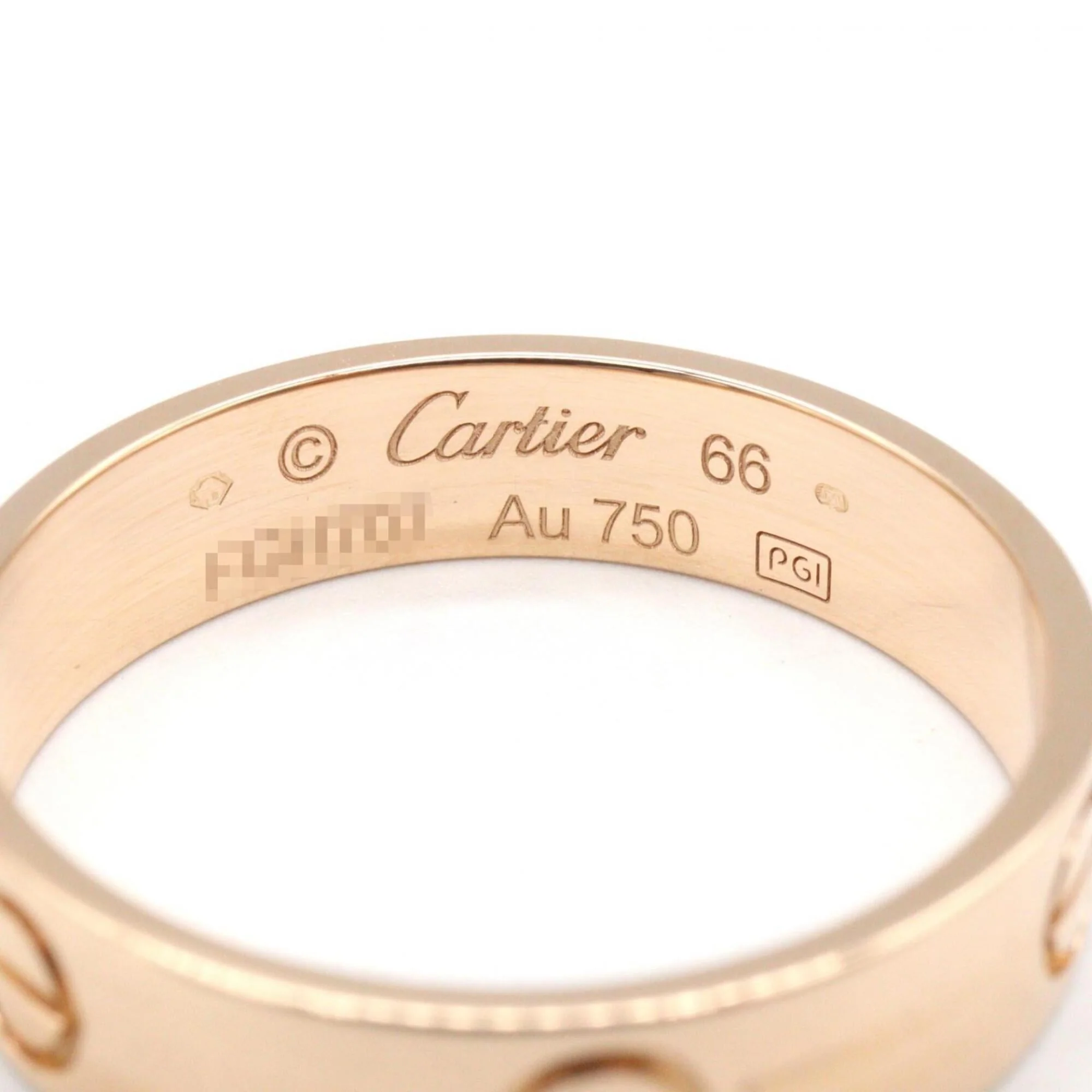 Love Ring 18K Rose Gold - Image 3