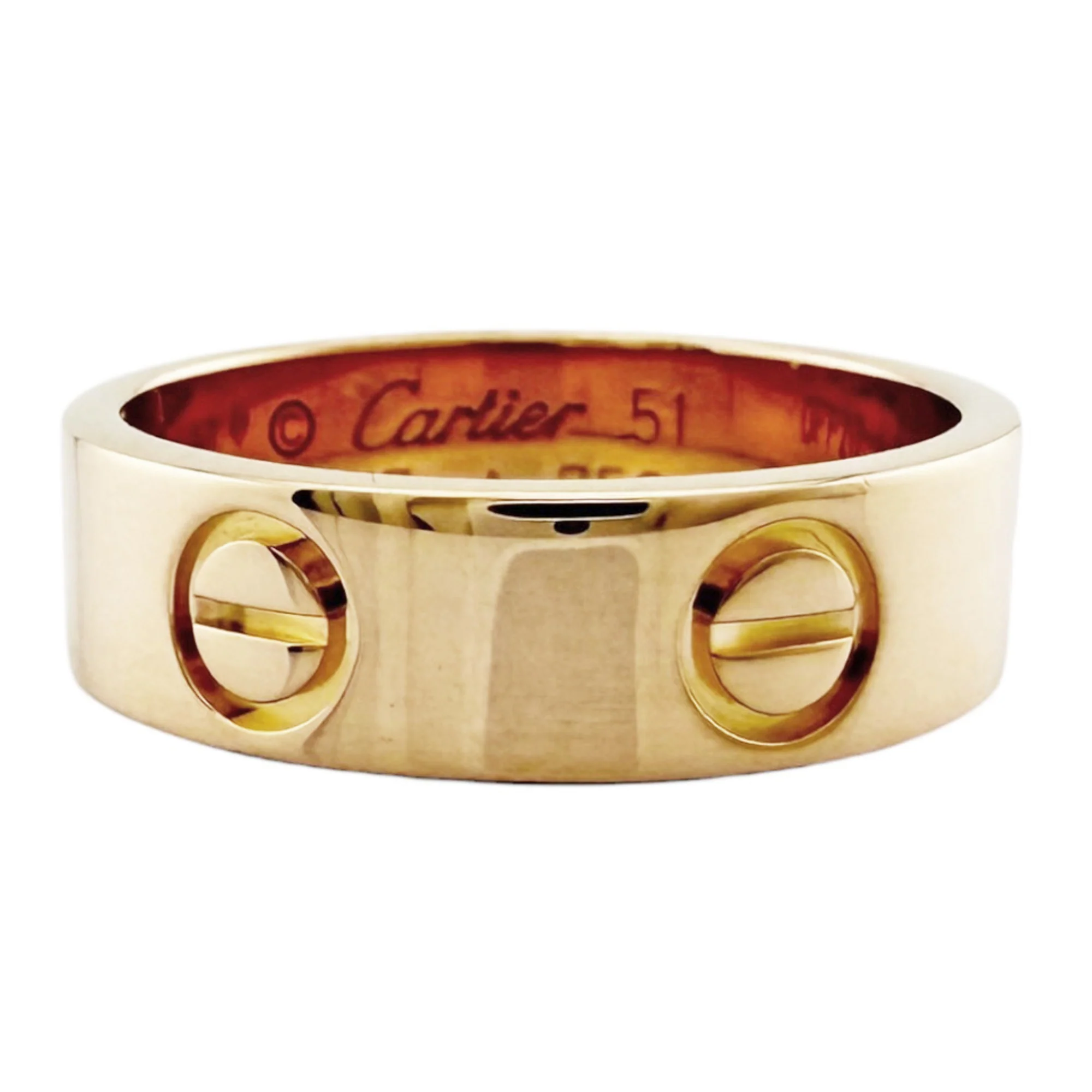 Love Ring 18K Rose Gold - Image 3