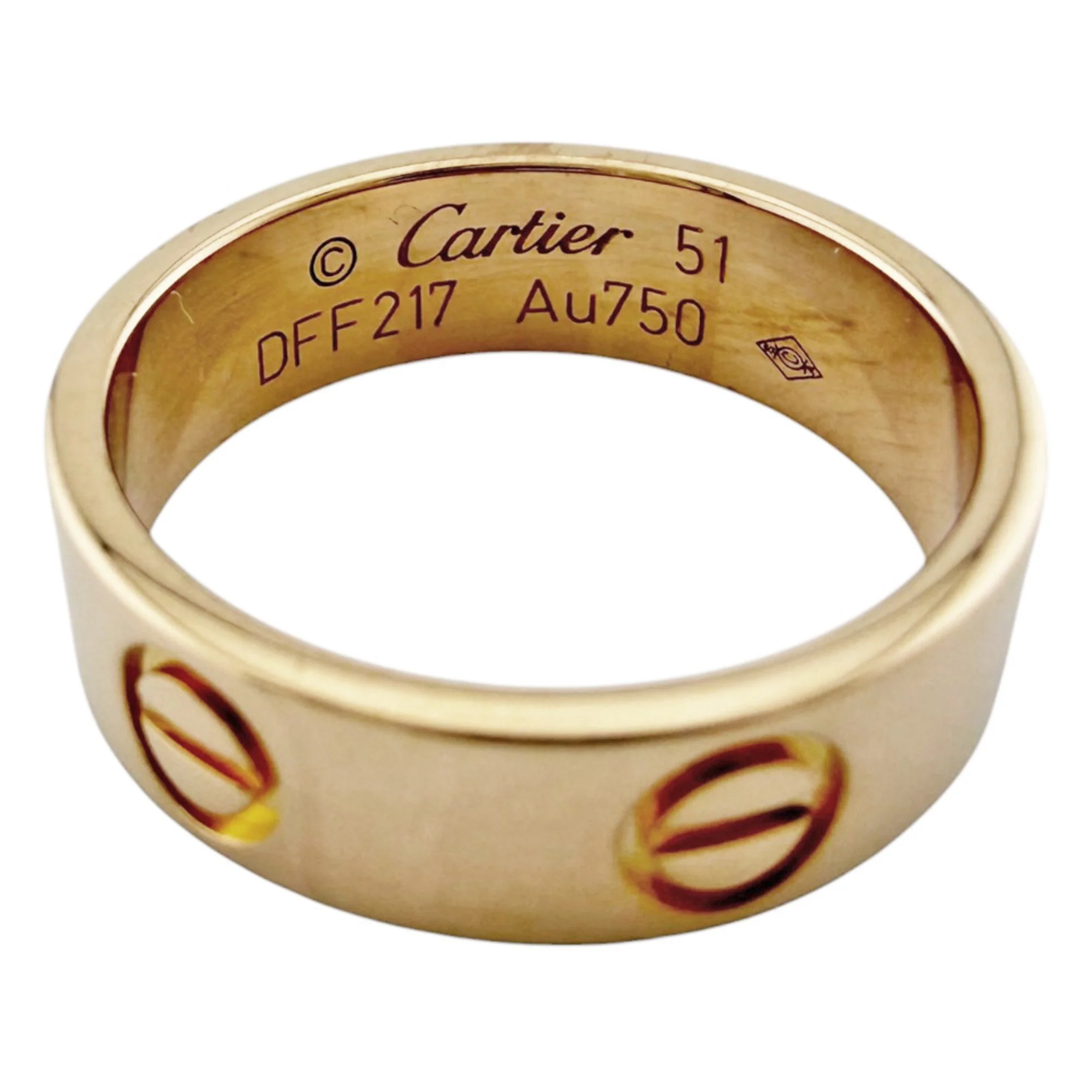 Love Ring 18K Rose Gold - Image 5