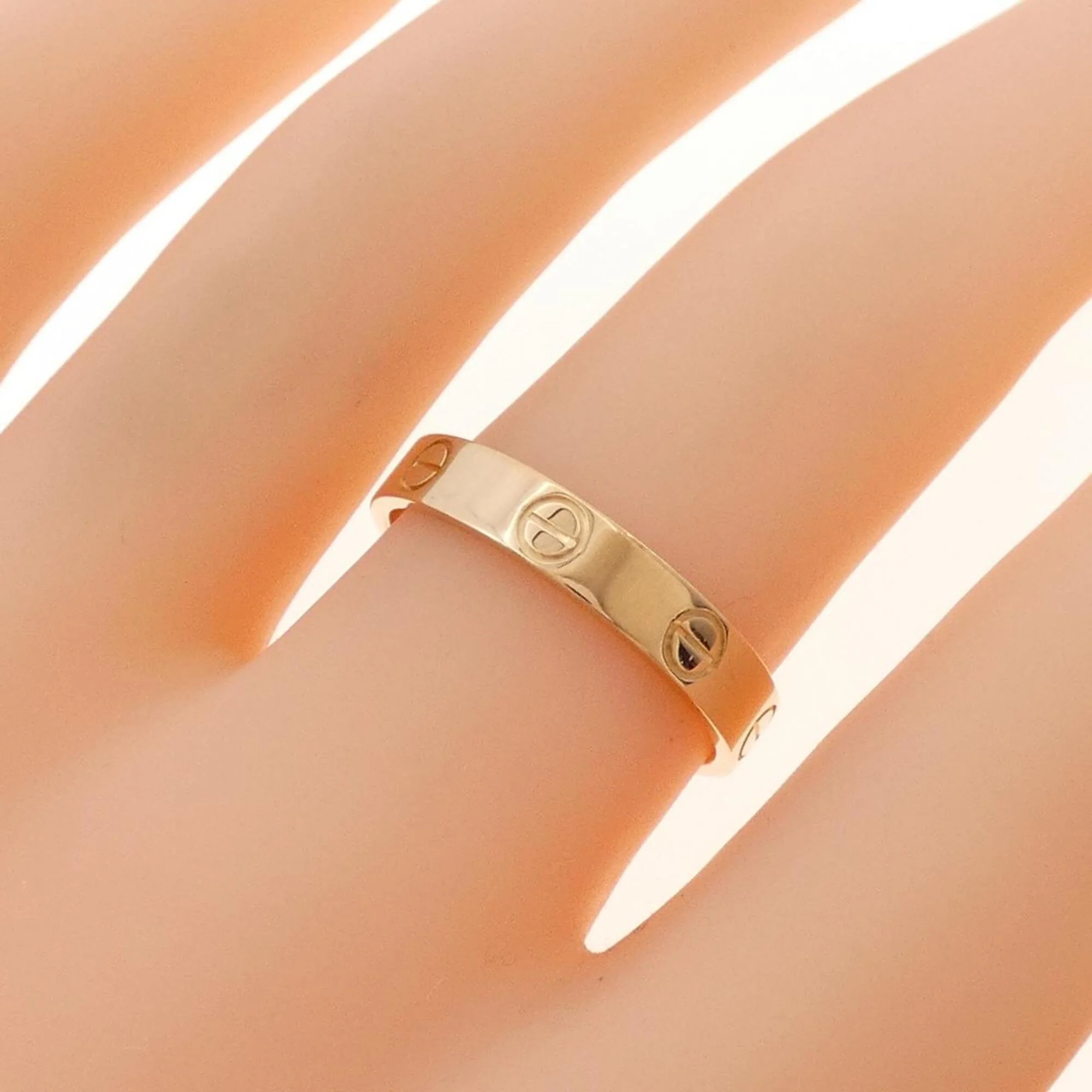 Love Ring 18K Rose Gold Mini - Image 4