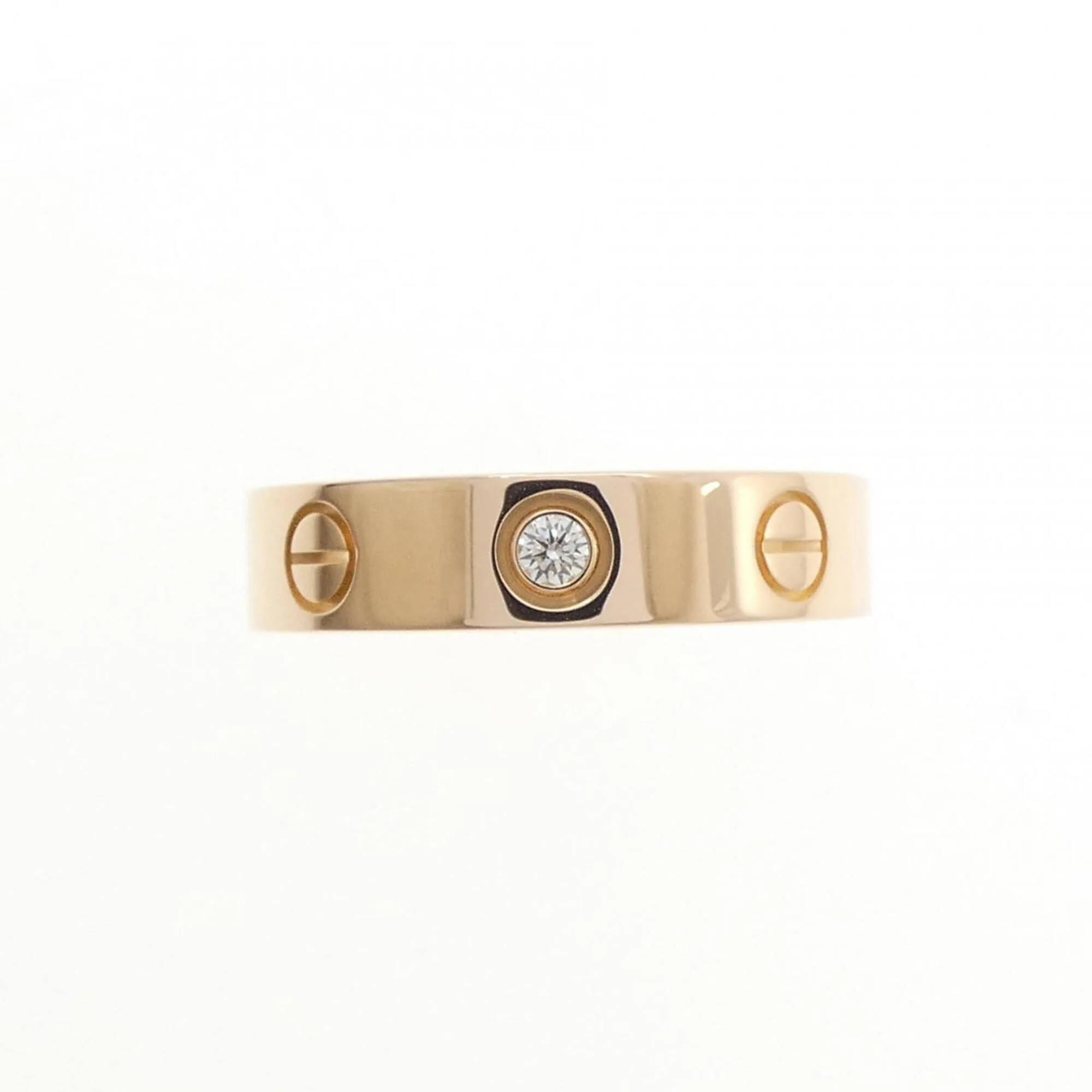 Love Ring 18K Rose Gold Mini - Image 2
