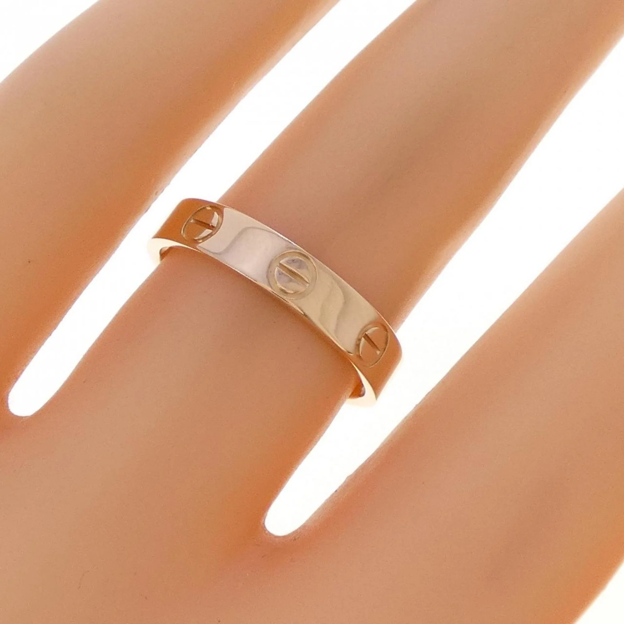 Love Ring 18K Rose Gold Mini - Image 4