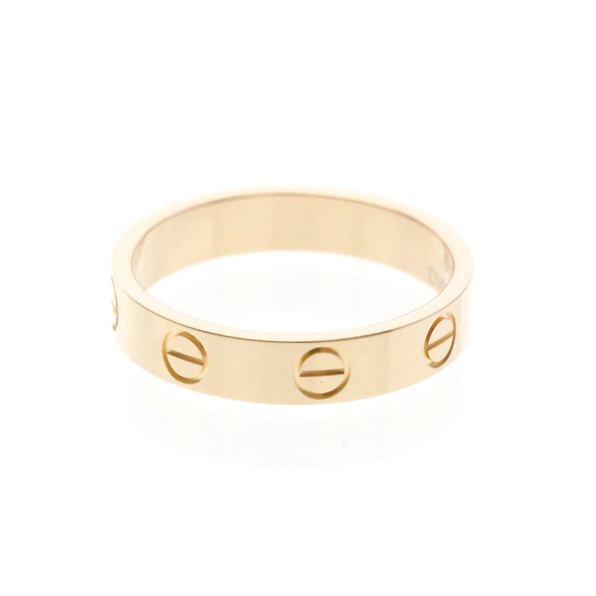 Love Ring 18K Rose Gold Mini - Image 2