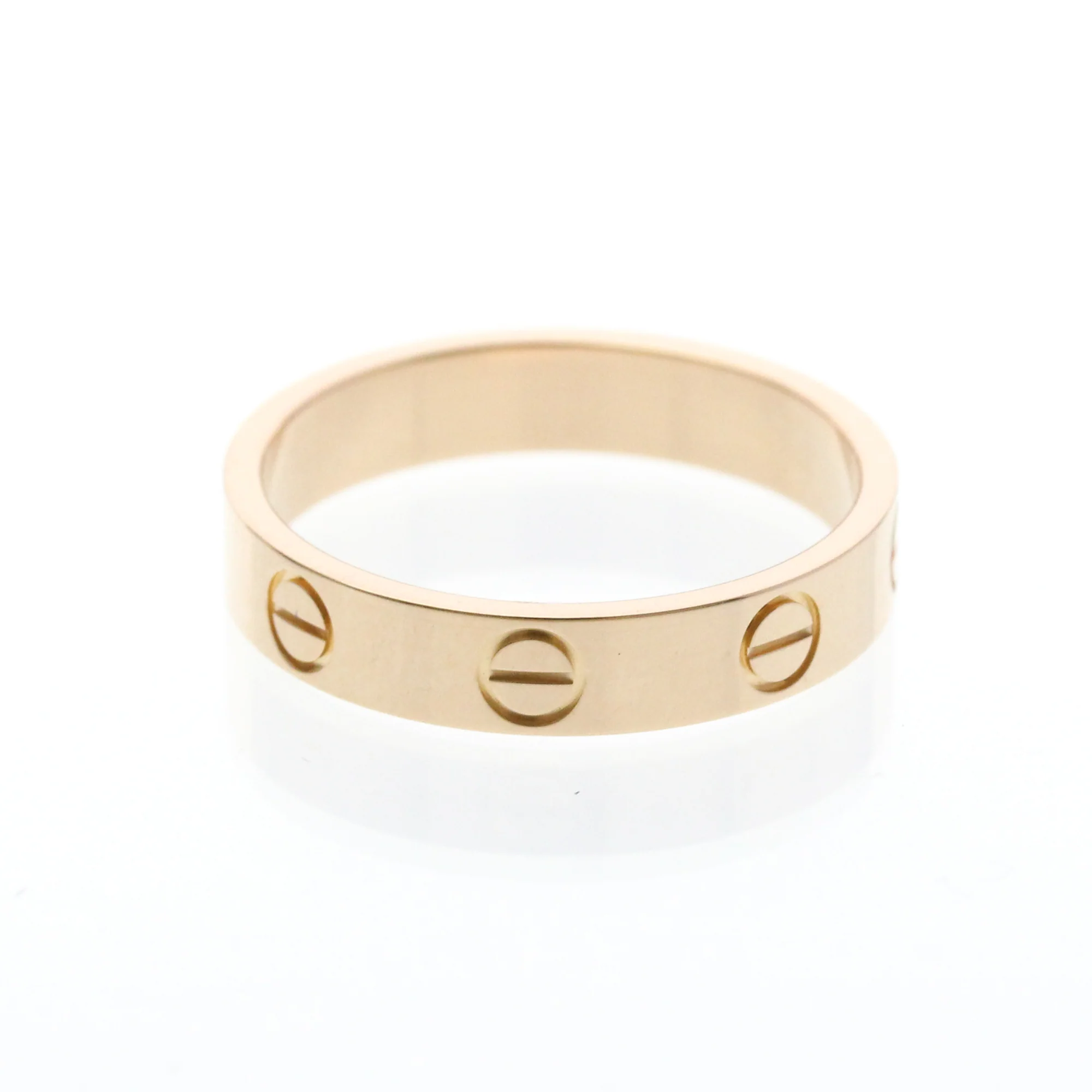Love Ring 18K Rose Gold Mini - Image 3
