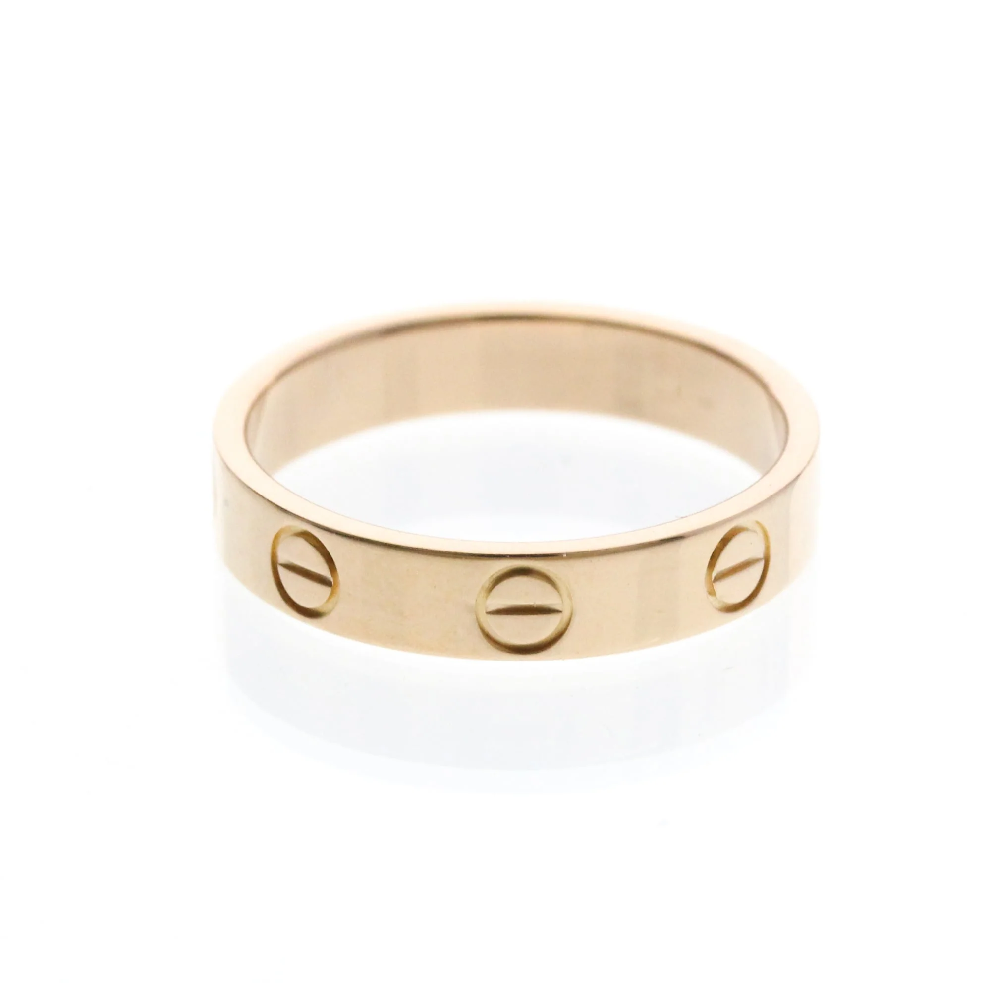 Love Ring 18K Rose Gold Mini - Image 3