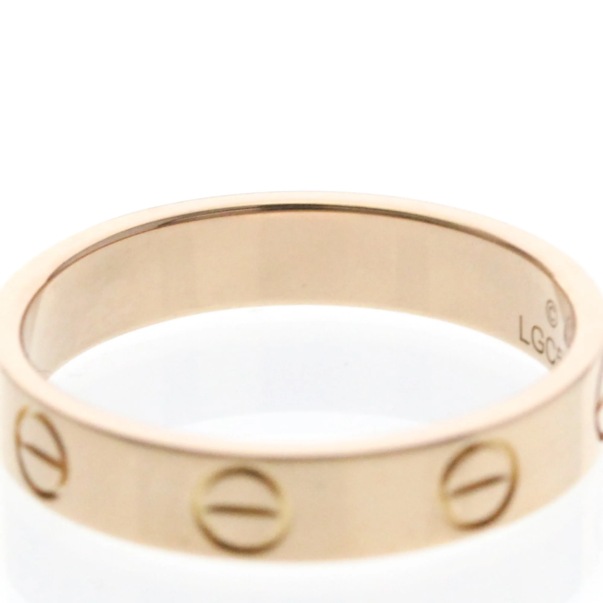 Love Ring 18K Rose Gold Mini - Image 6