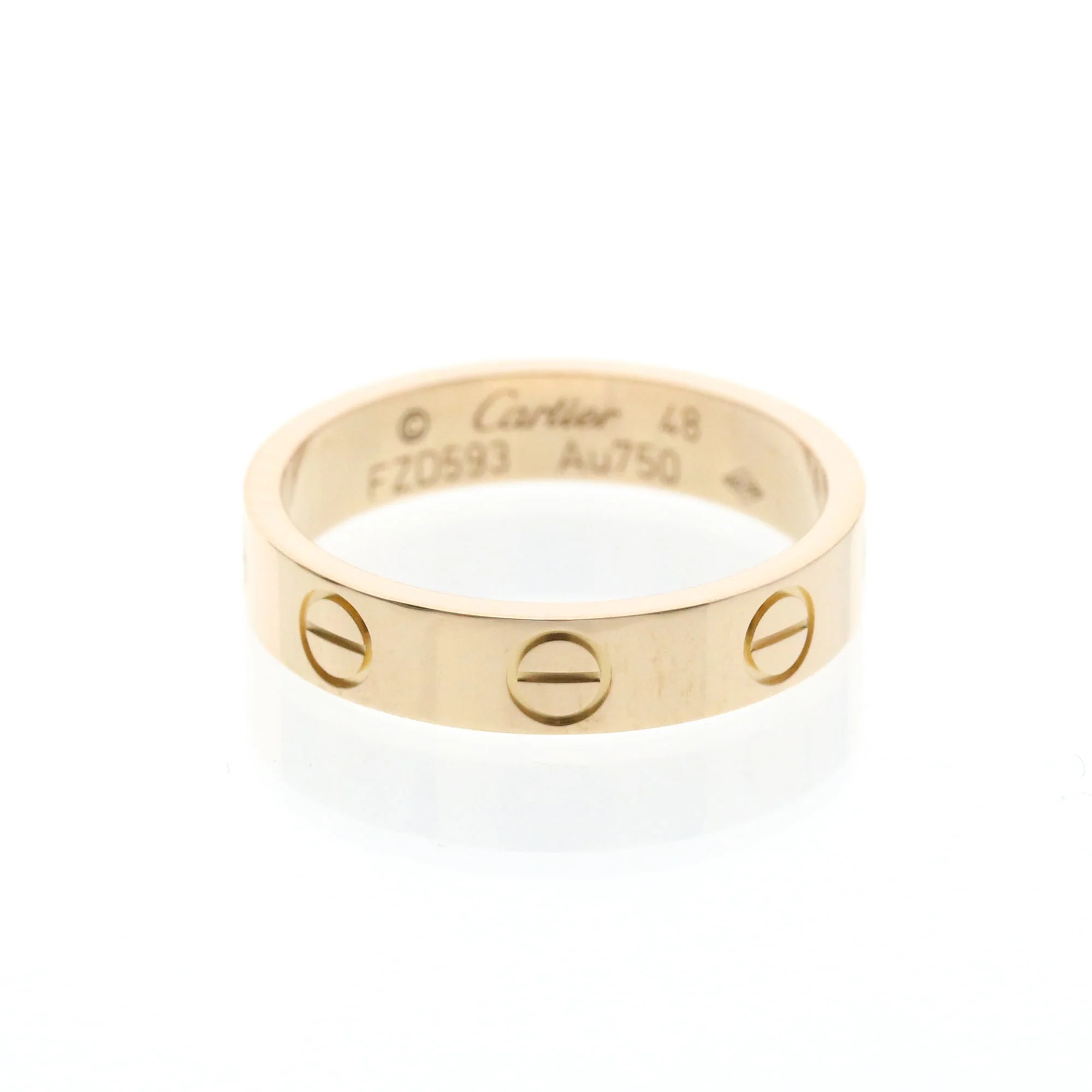 Love Ring 18K Rose Gold Mini