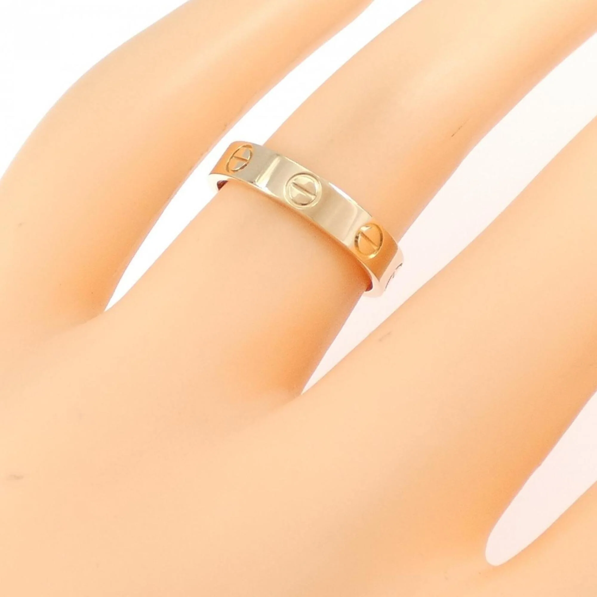 Love Ring 18K Rose Gold Mini - Image 4