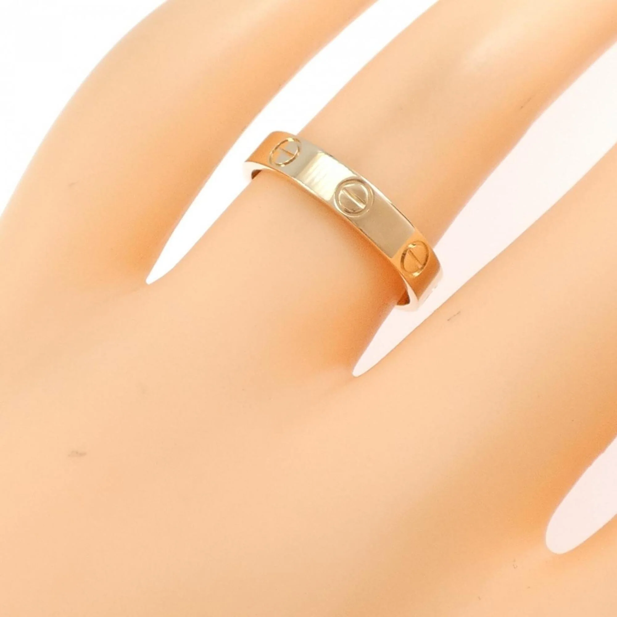 Love Ring 18K Rose Gold Mini - Image 4