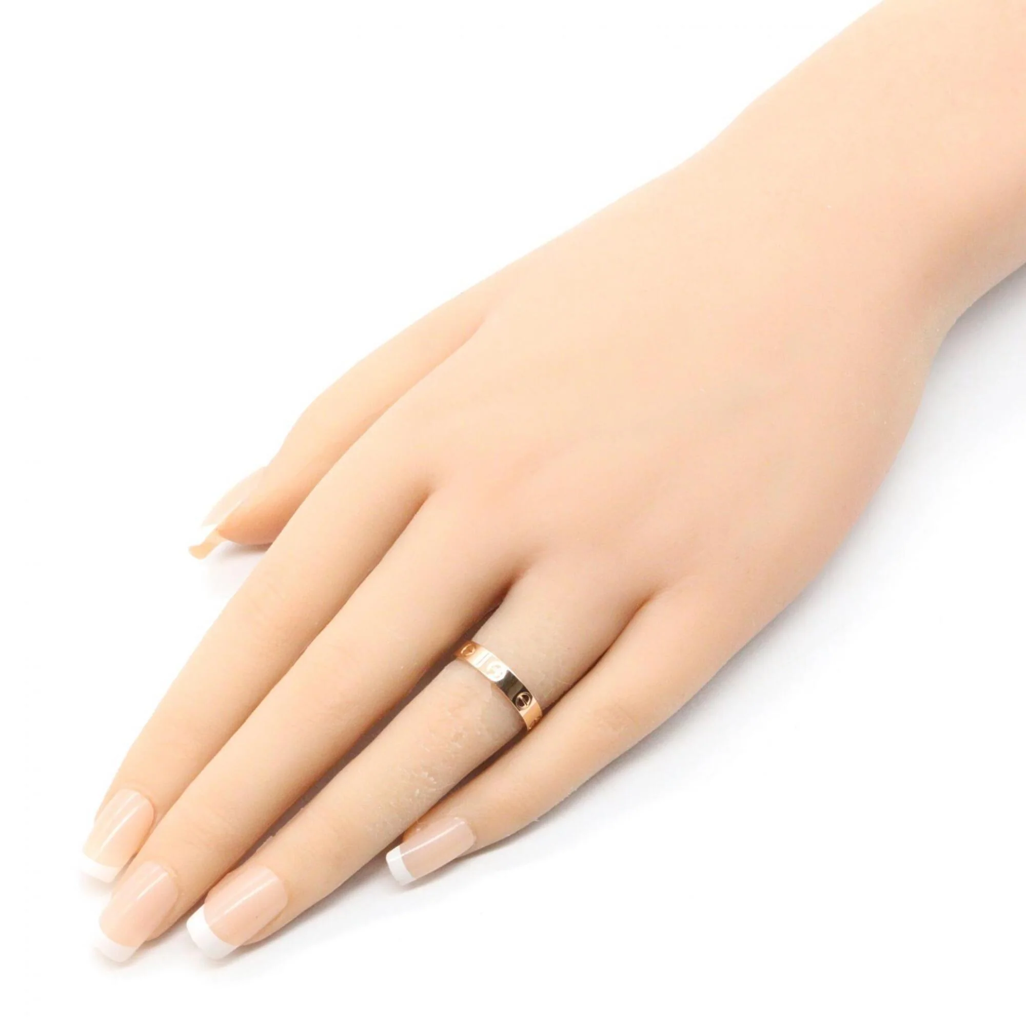 Love Ring 18K Rose Gold Mini - Image 7