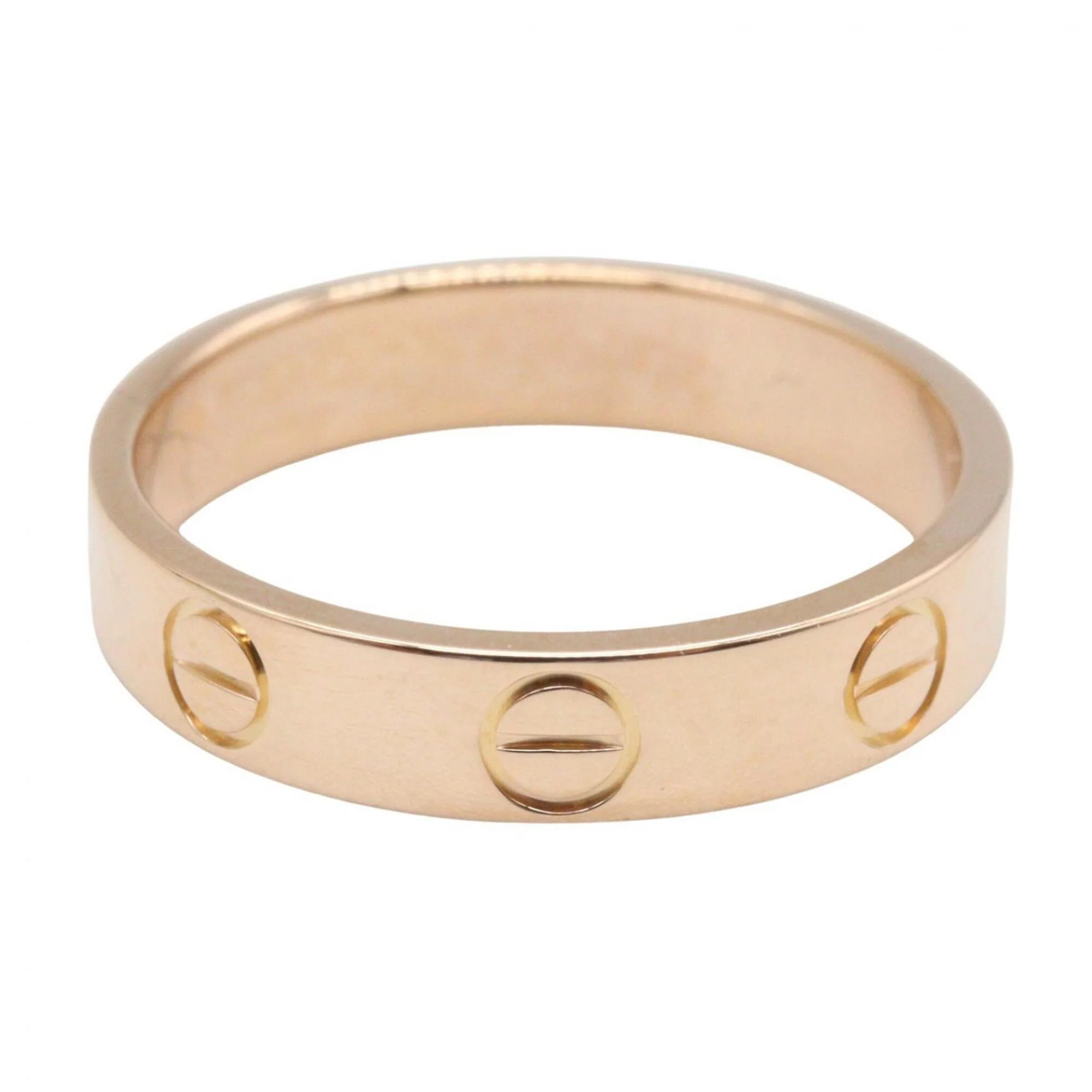 Love Ring 18K Rose Gold Mini - Image 2