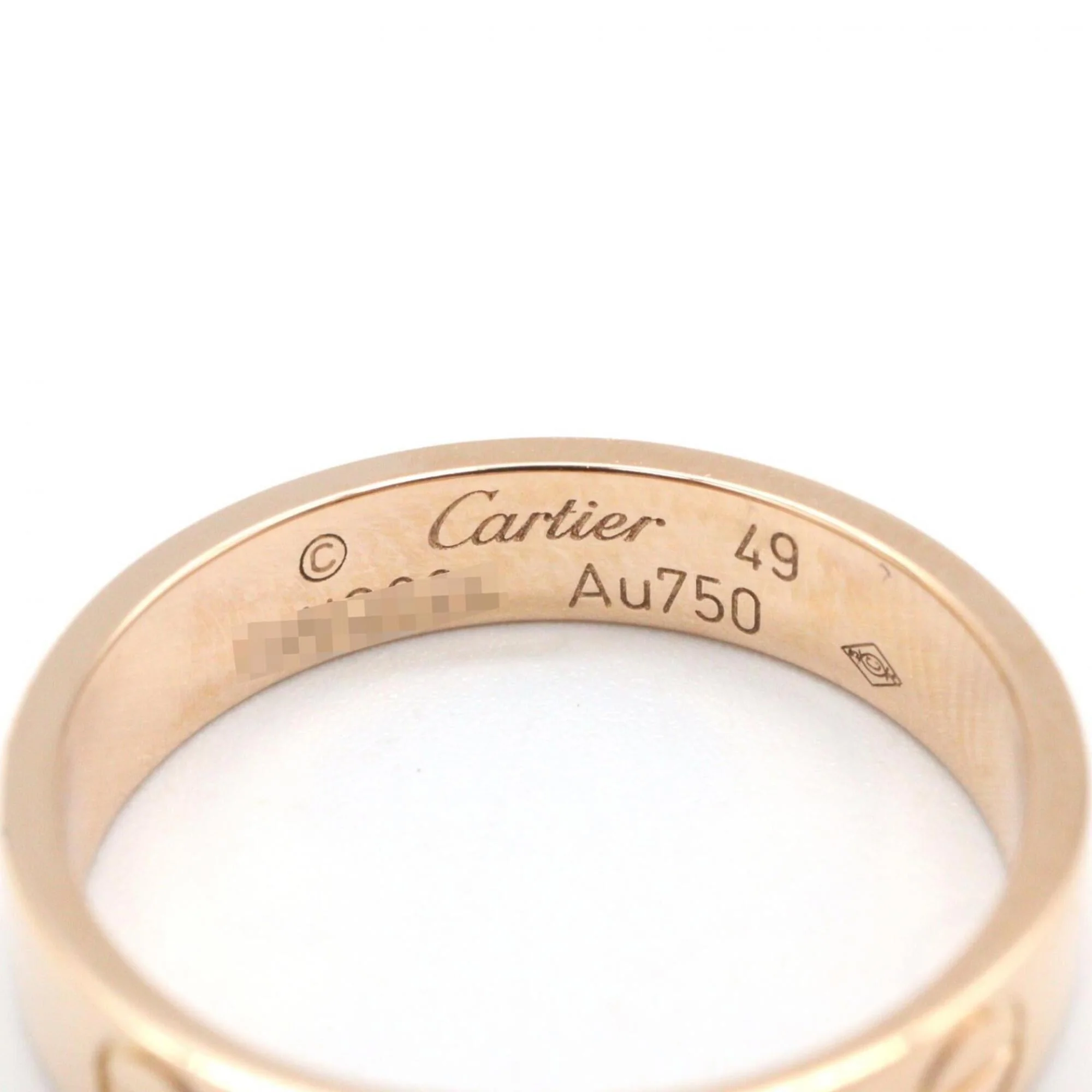 Love Ring 18K Rose Gold Mini - Image 3