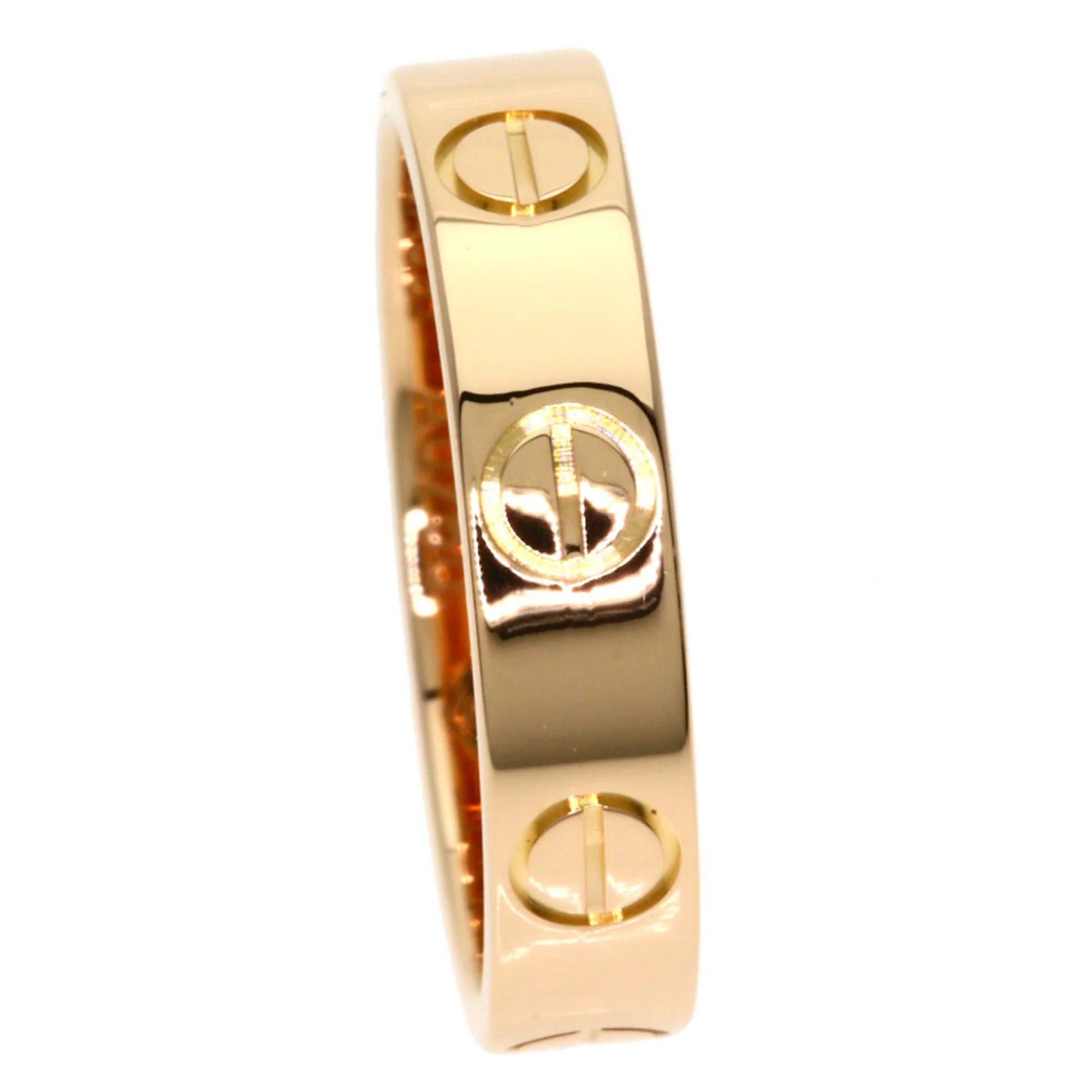 Love Ring 18K Rose Gold Mini - Image 6