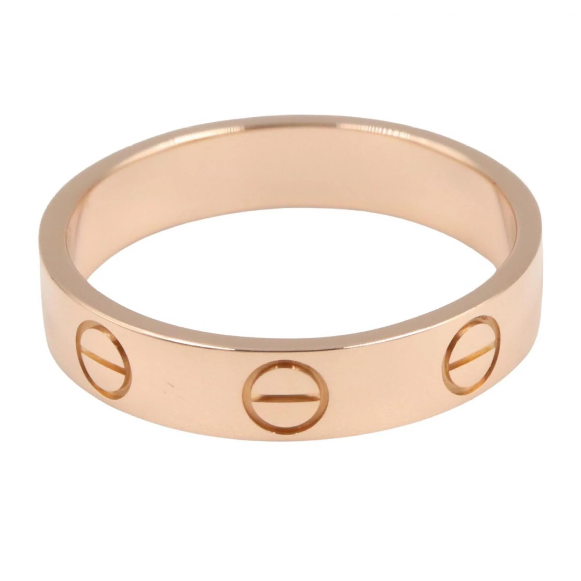 Love Ring 18K Rose Gold Mini - Image 2