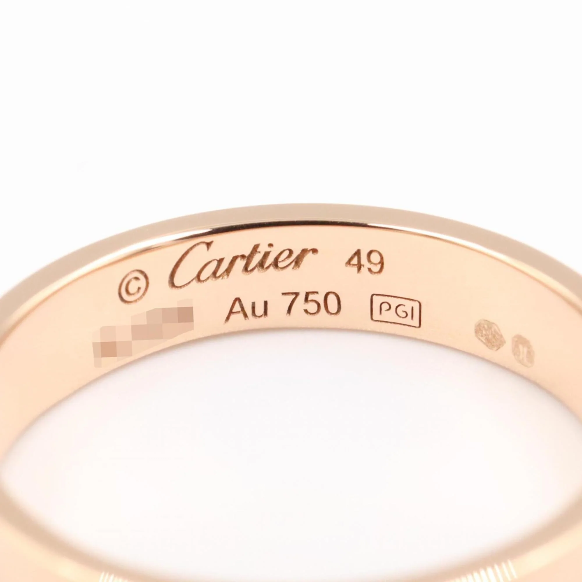 Love Ring 18K Rose Gold Mini - Image 3
