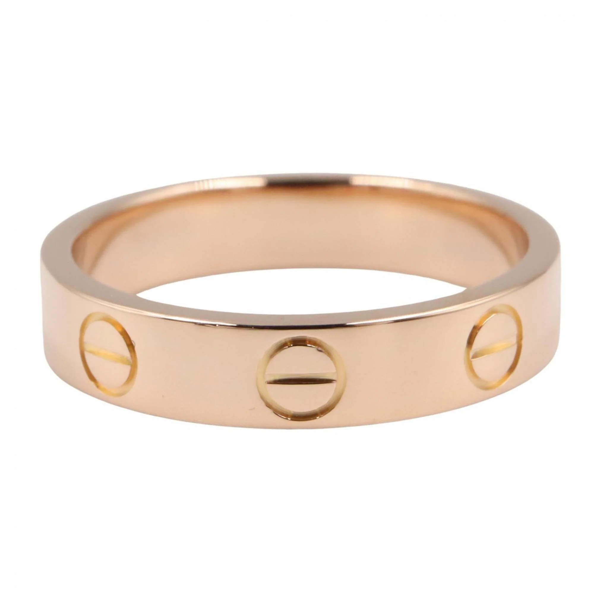 Love Ring 18K Rose Gold Mini - Image 2