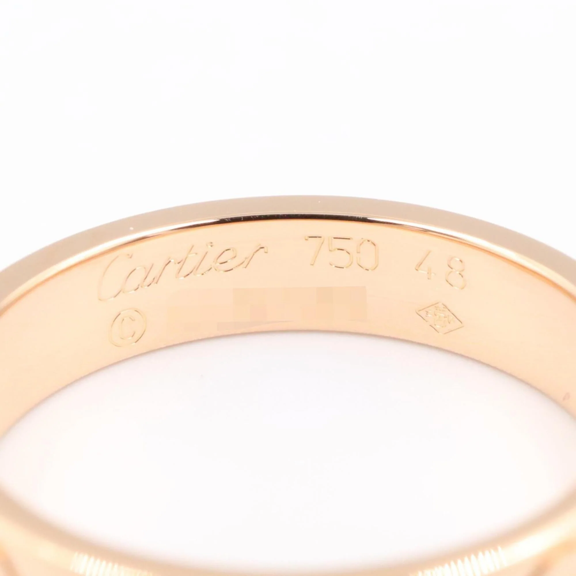 Love Ring 18K Rose Gold Mini - Image 3