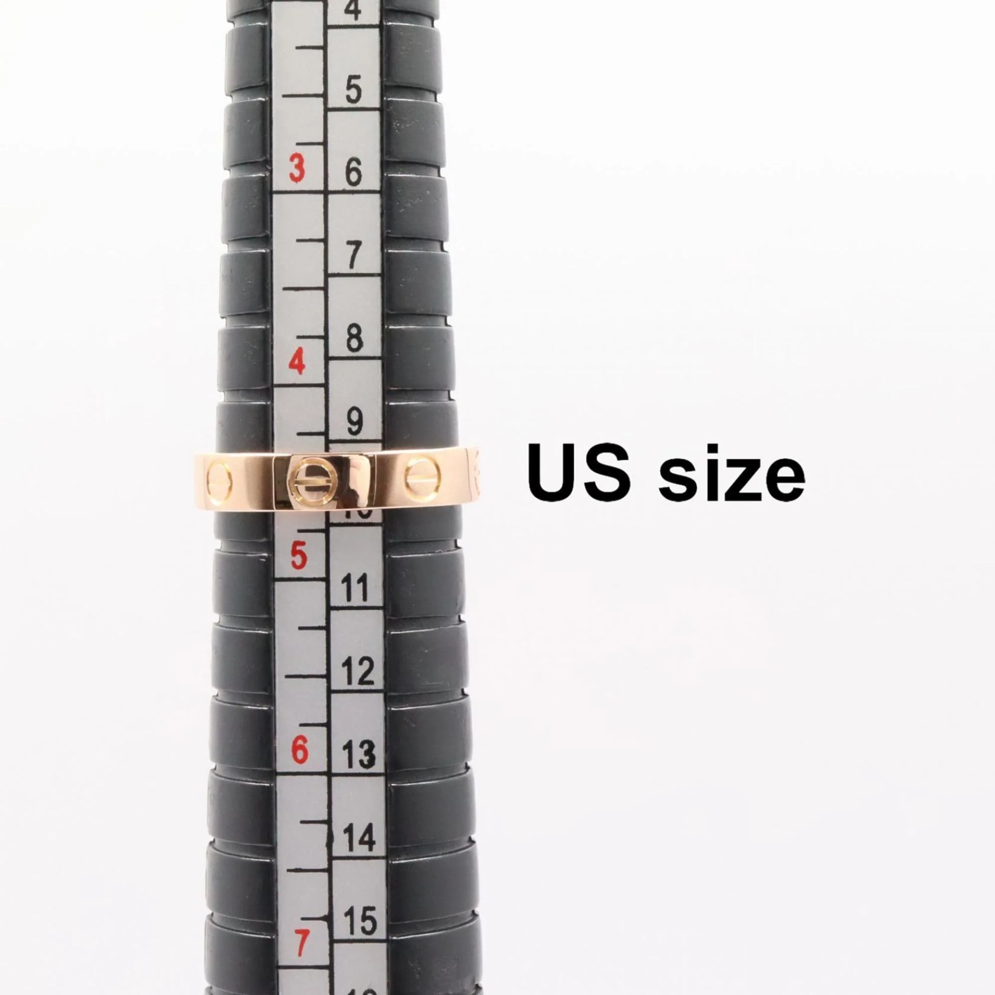 Love Ring 18K Rose Gold Mini - Image 5