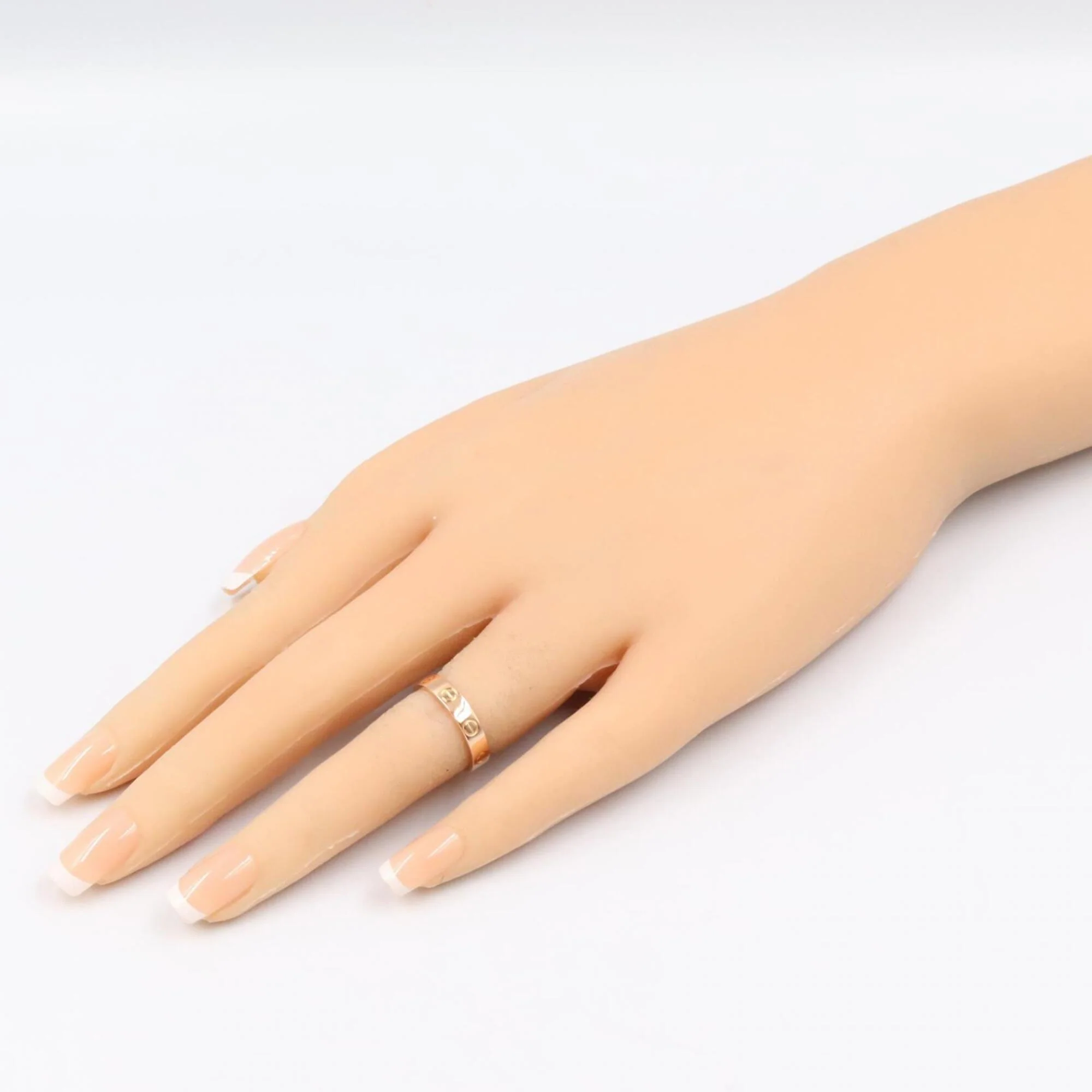 Love Ring 18K Rose Gold Mini - Image 7