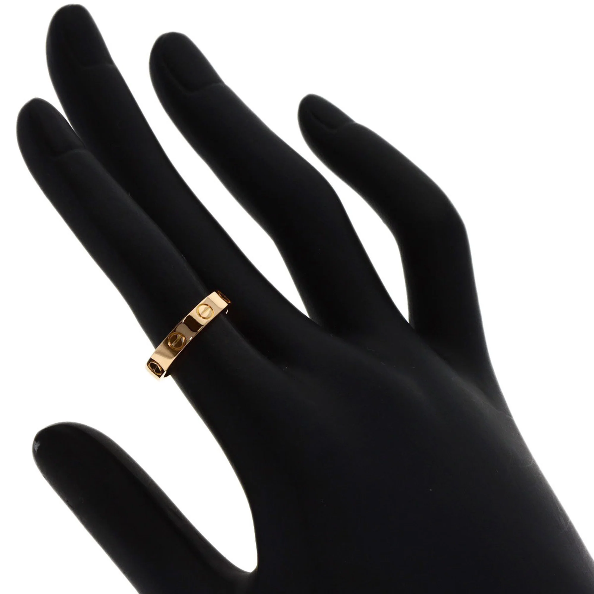 Love Ring 18K Rose Gold Mini - Image 5