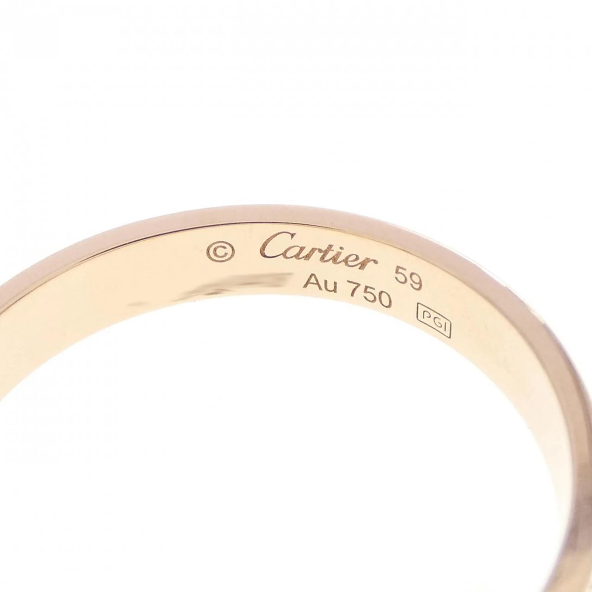 Love Ring 18K Rose Gold Mini - Image 3