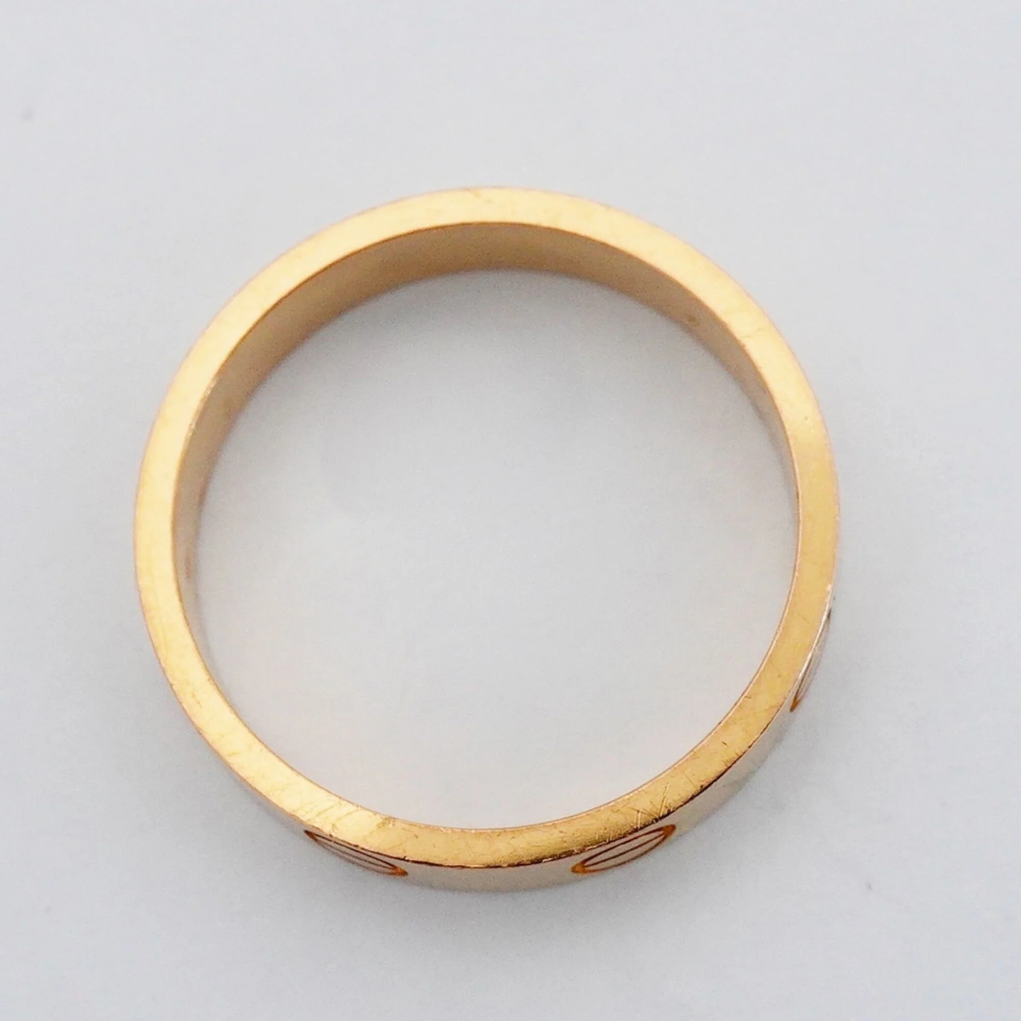 Love Ring 18K Rose Gold Mini - Image 7