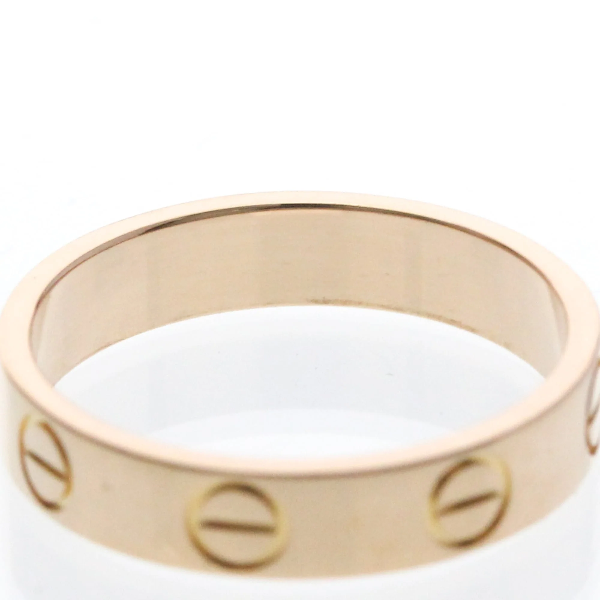 Love Ring 18K Rose Gold Mini - Image 7