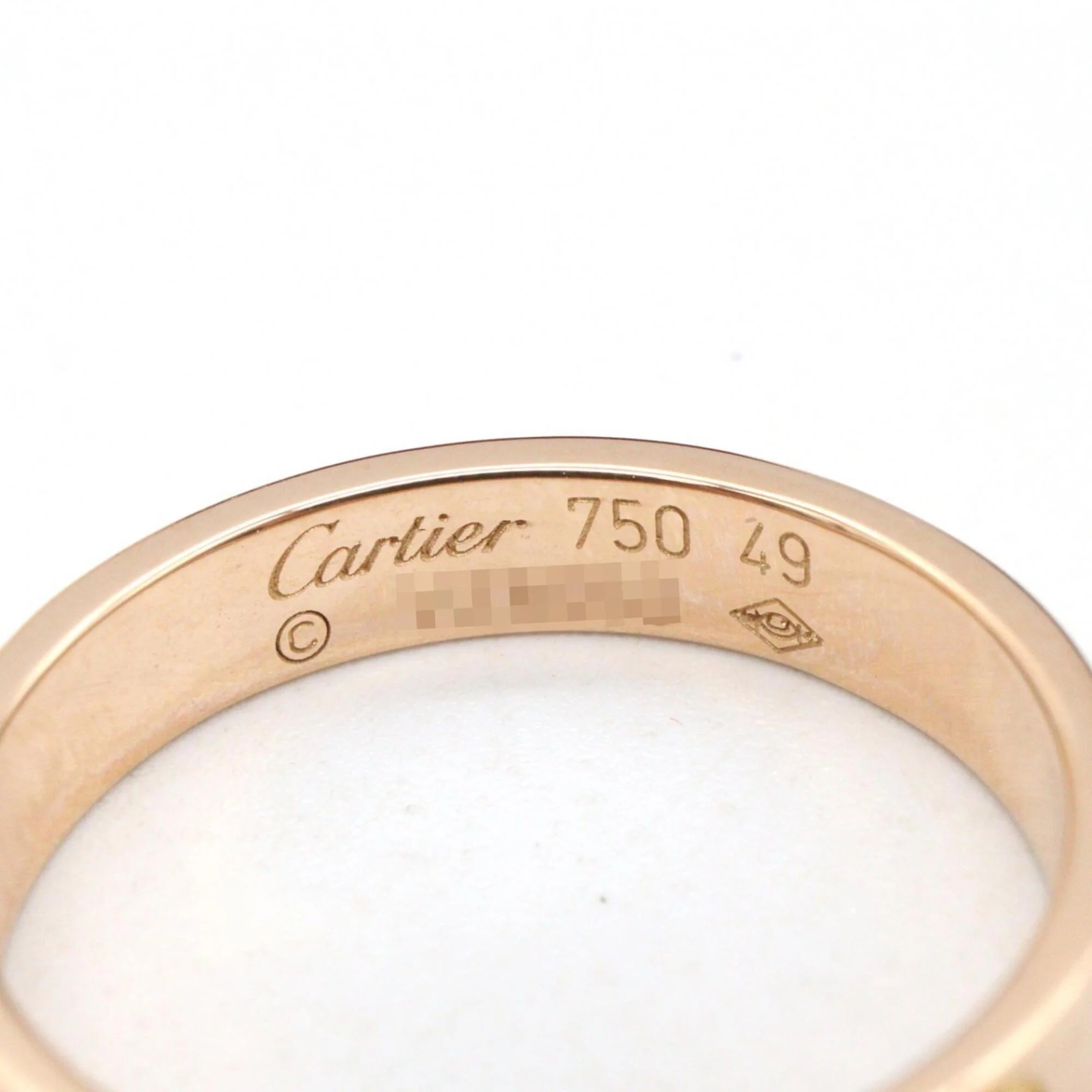 Love Ring 18K Rose Gold Mini - Image 3