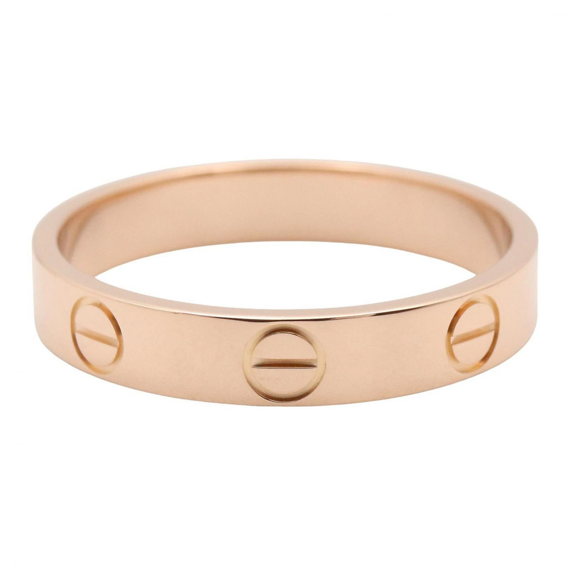 Love Ring 18K Rose Gold Mini - Image 2