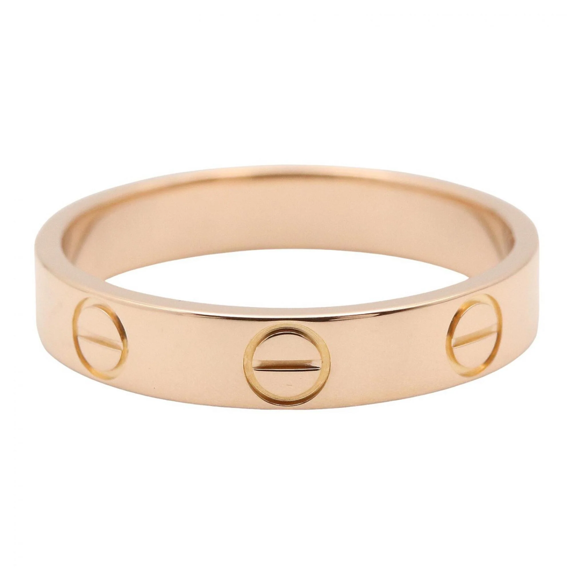Love Ring 18K Rose Gold Mini - Image 2