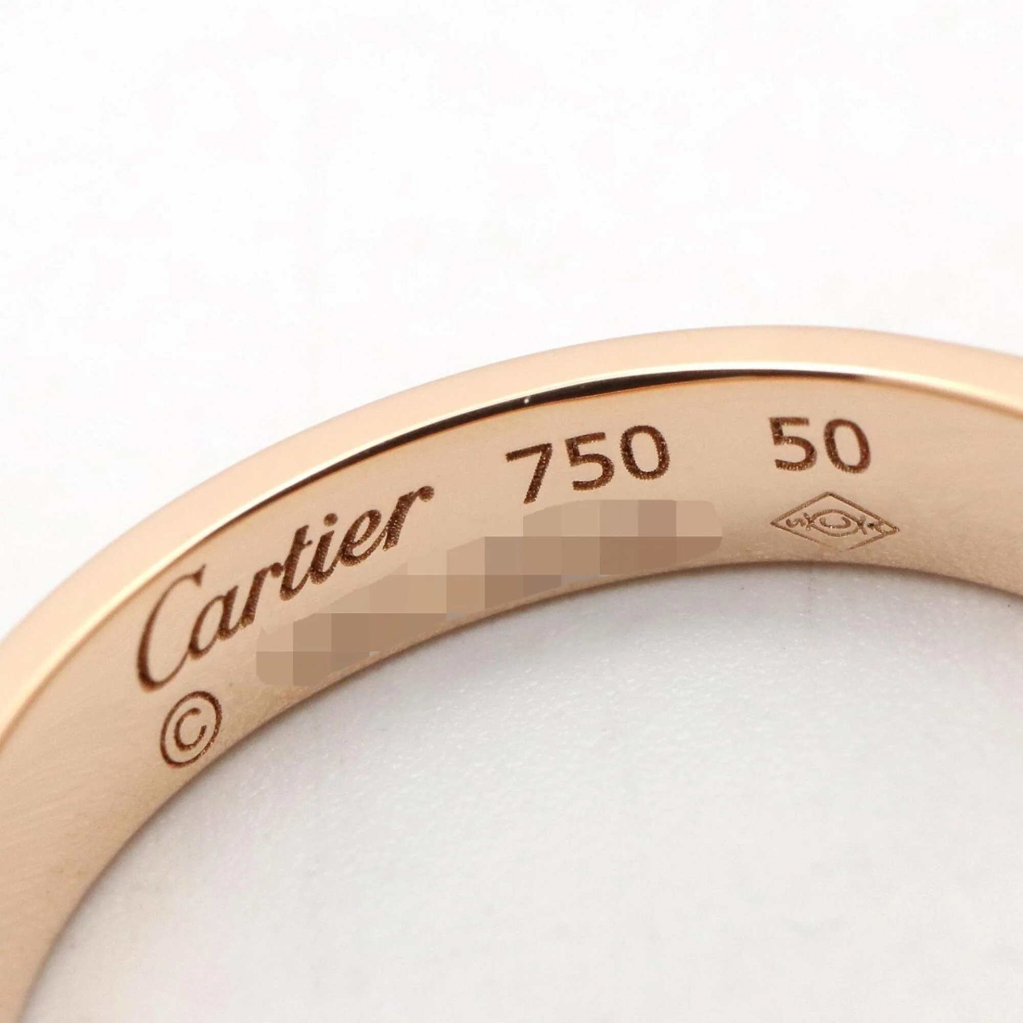 Love Ring 18K Rose Gold Mini - Image 4
