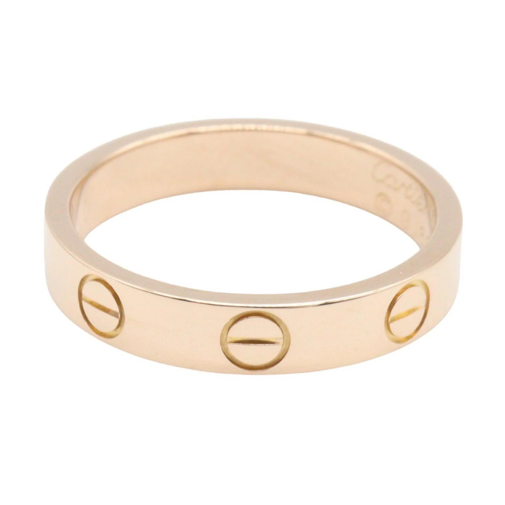 Love Ring 18K Rose Gold Mini - Image 2