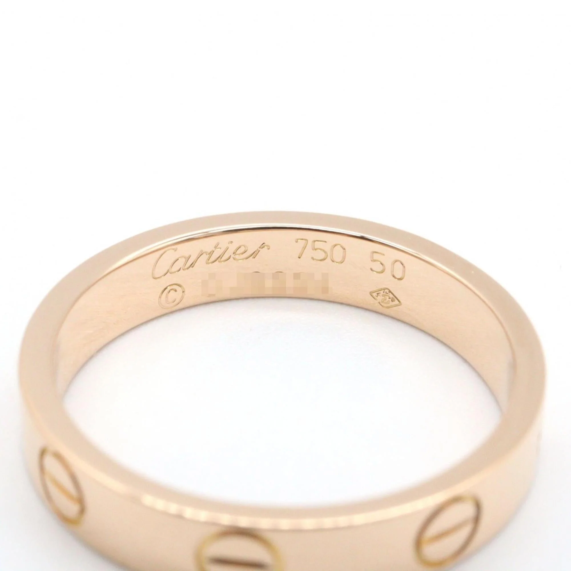 Love Ring 18K Rose Gold Mini - Image 3