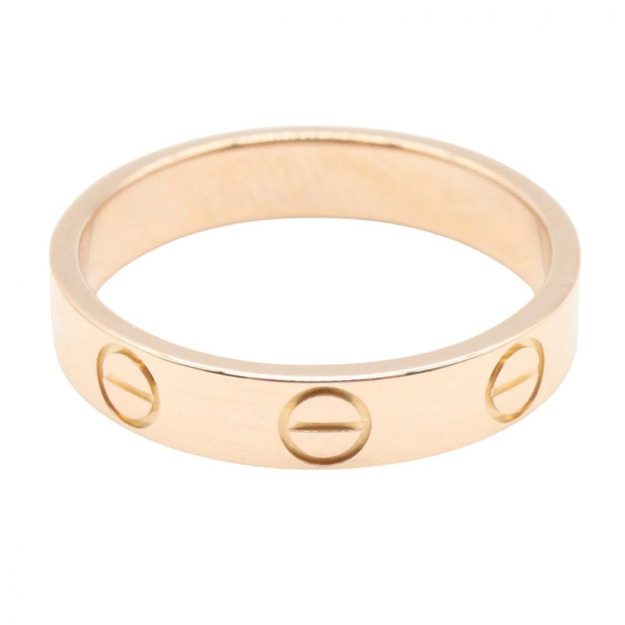 Love Ring 18K Rose Gold Mini - Image 2