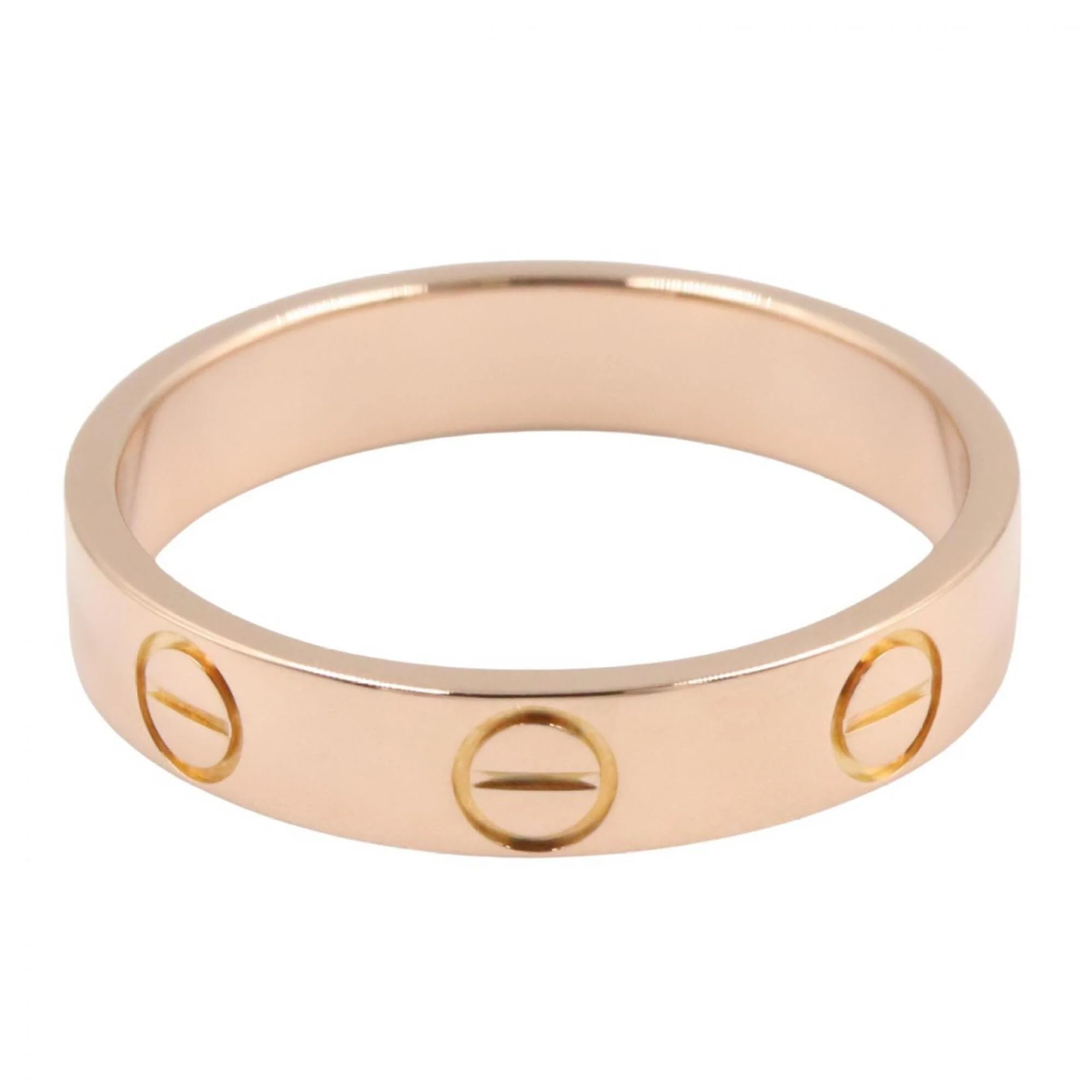 Love Ring 18K Rose Gold Mini - Image 2