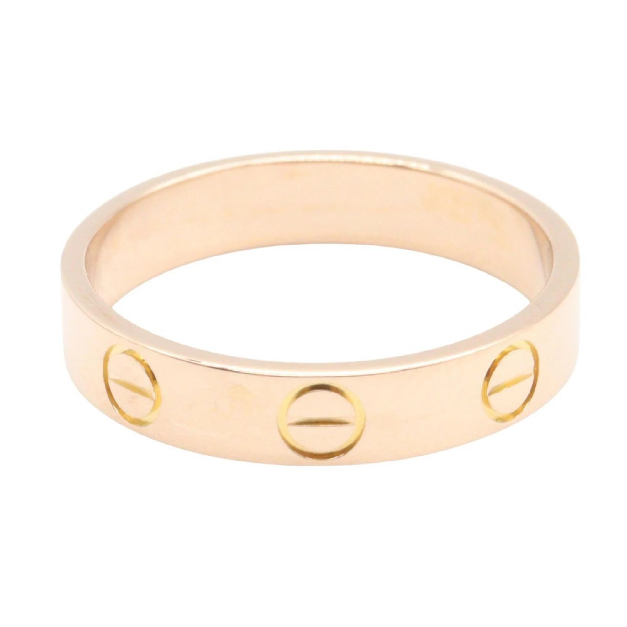Love Ring 18K Rose Gold Mini - Image 2