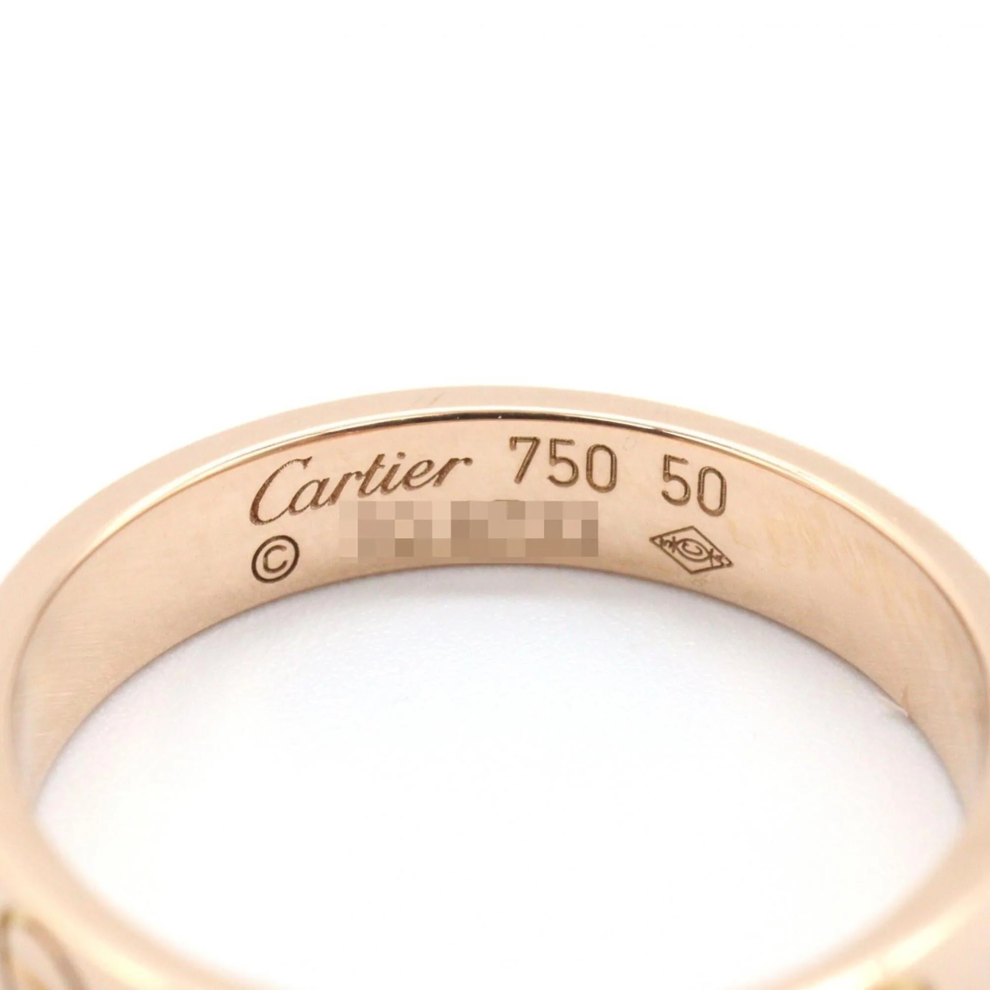 Love Ring 18K Rose Gold Mini - Image 3
